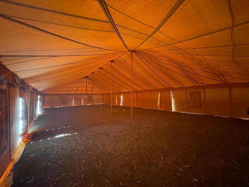  خيمة الصباح تنزاني 10*20 متر 