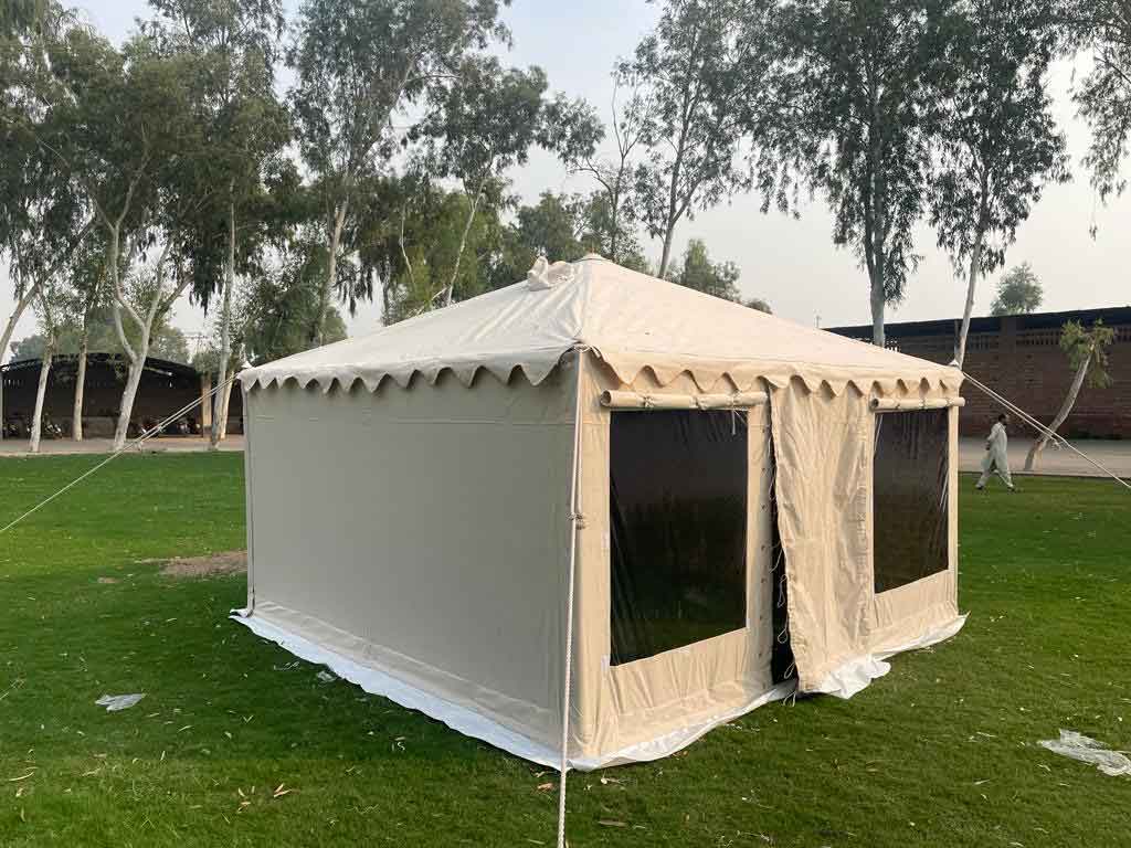  خيمة الصباح فريم حديد 4*4 متر 