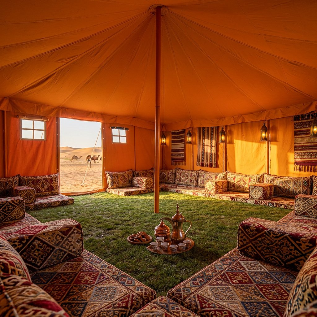  خيام صباحية الربيع 5*5 متر 