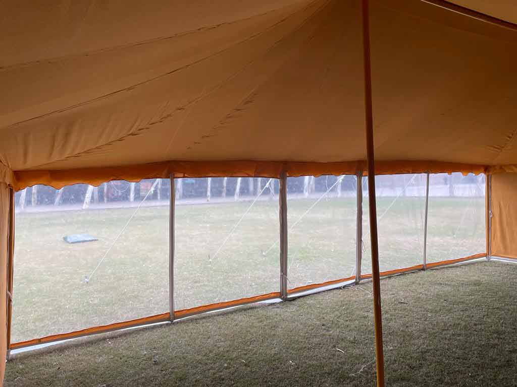  خيمة القصر رواق شفاف 5*8 ياردة 