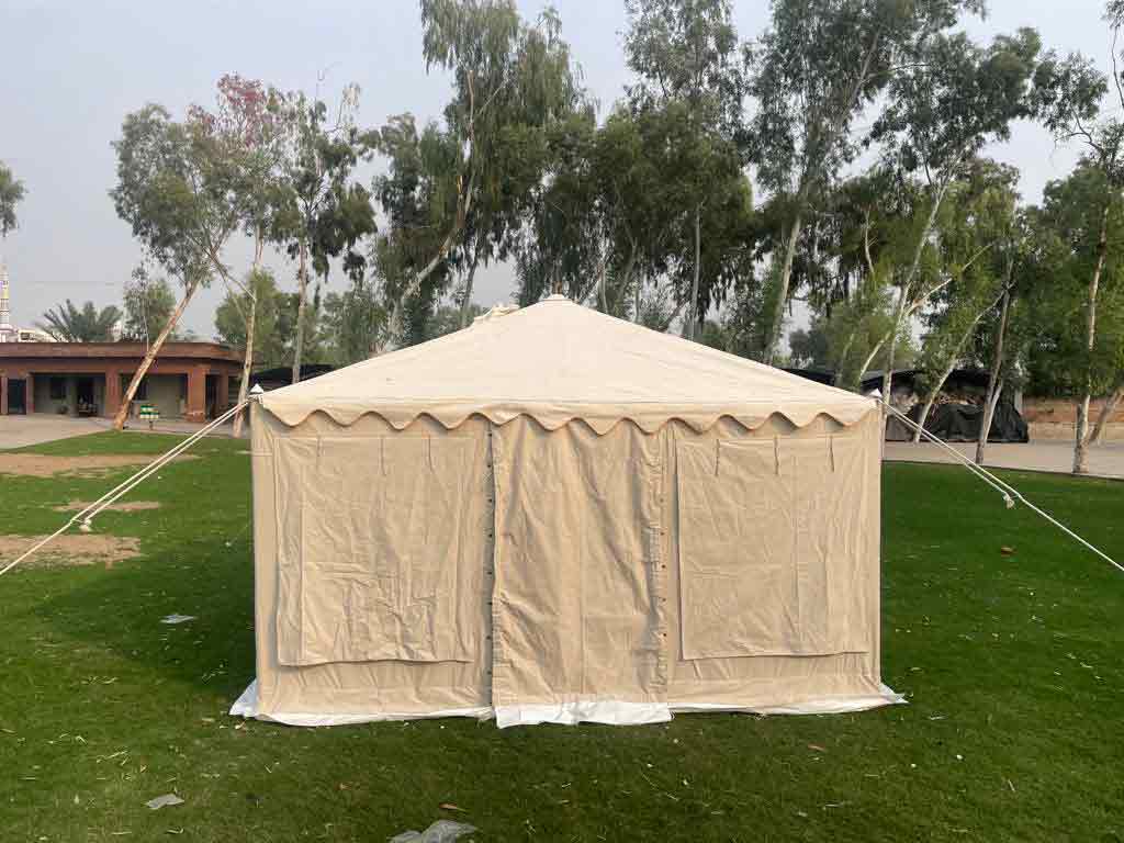  خيمة الصباح فريم حديد 4*4 متر 
