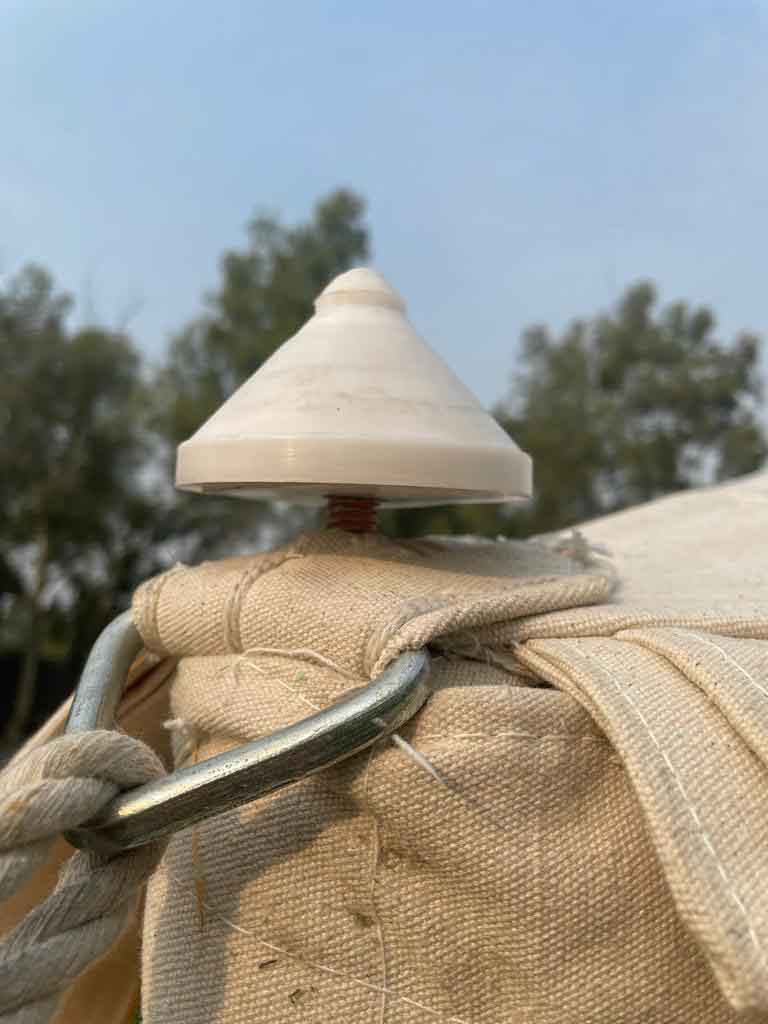  خيمة الصباح فريم حديد 4*4 متر 