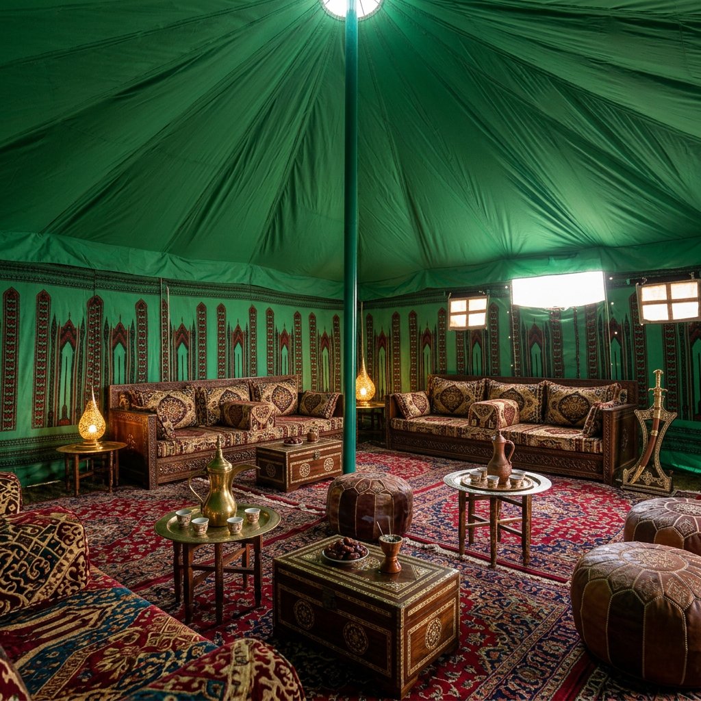  خيام صباحية الربيع 5*5 متر 
