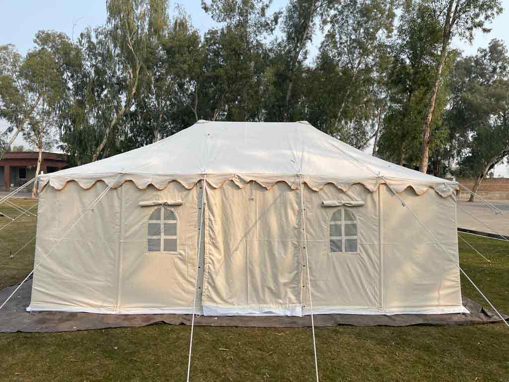  خيمة القصر رواق شفاف 5*8 ياردة 