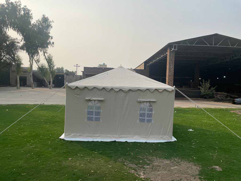  خيمة الصباح فريم حديد 4*4 متر 