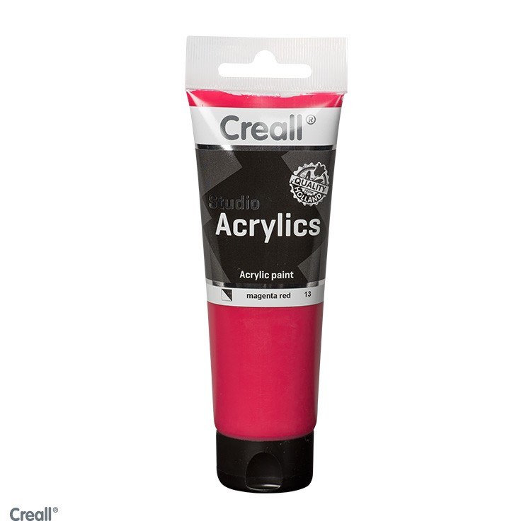 Creall studio acrylic لون أكريليك أحمر 13 - 120m