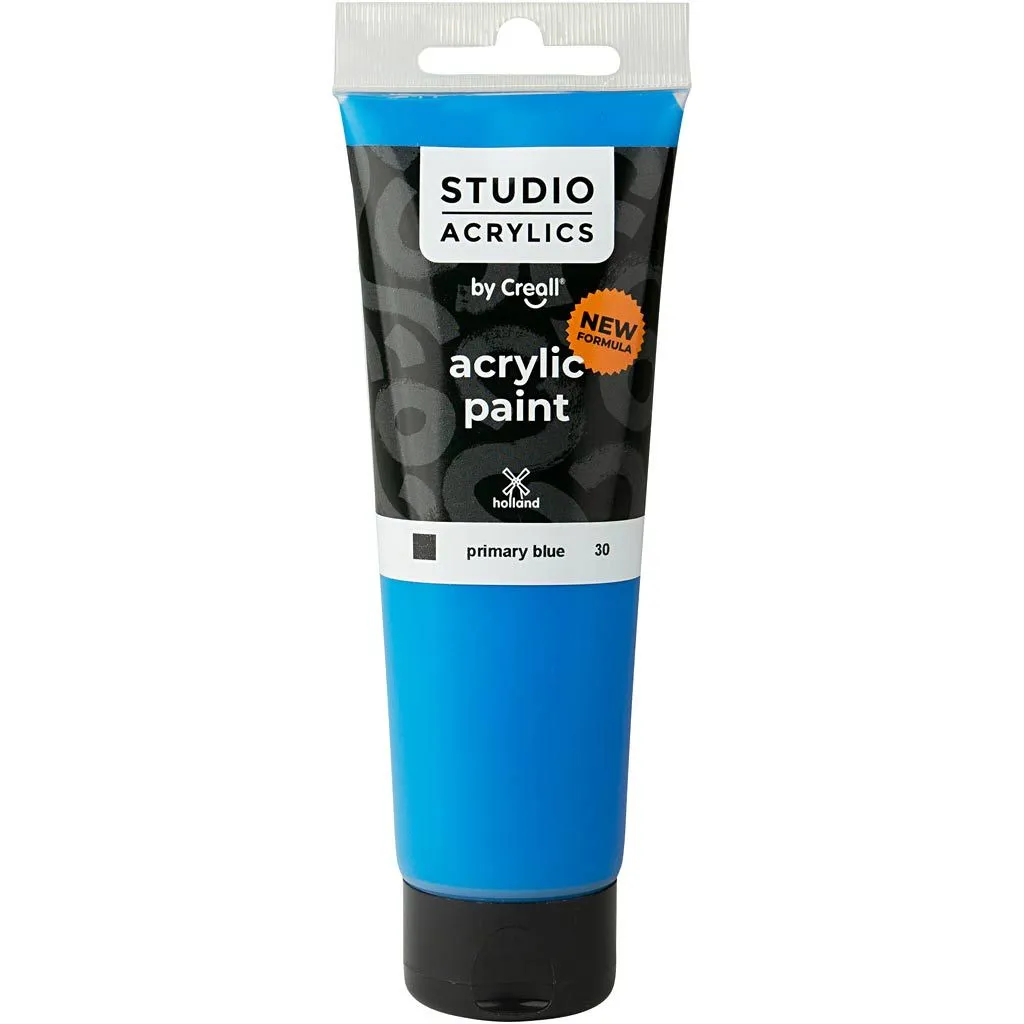 Creall studio acrylic لون أكريليك أزرق 30 - 120m