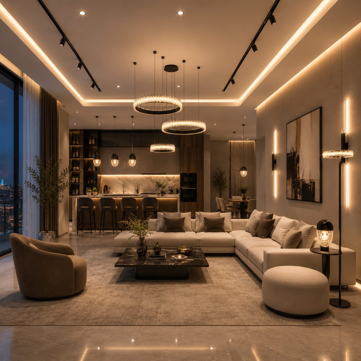 إنارة ديكورية