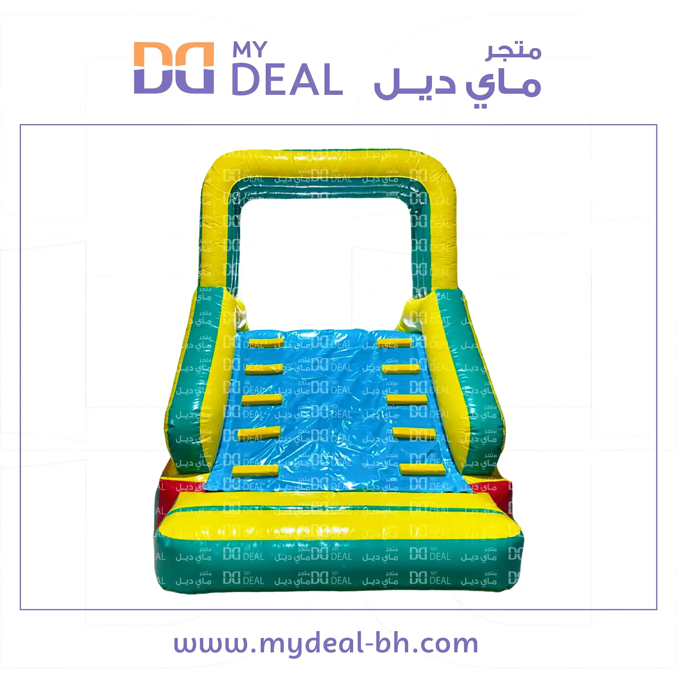 زحليقة هوائية مع سلمين ودرج 5.4×3×3 متر