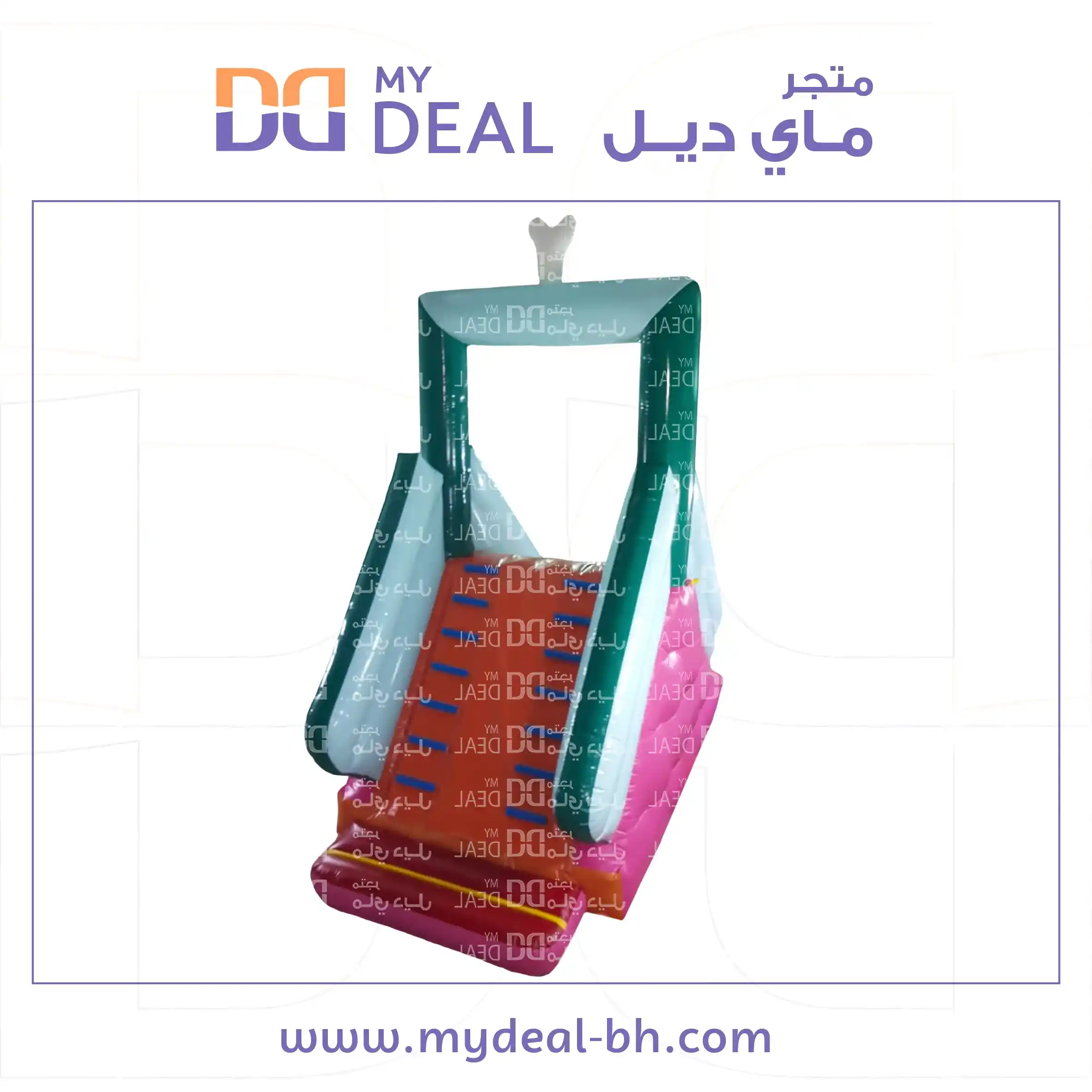 زحليقة مع سلمين خلفي ودرج الطول ٦.٨٠ متر عرض ٣ متر ارتفاع ٥ متر