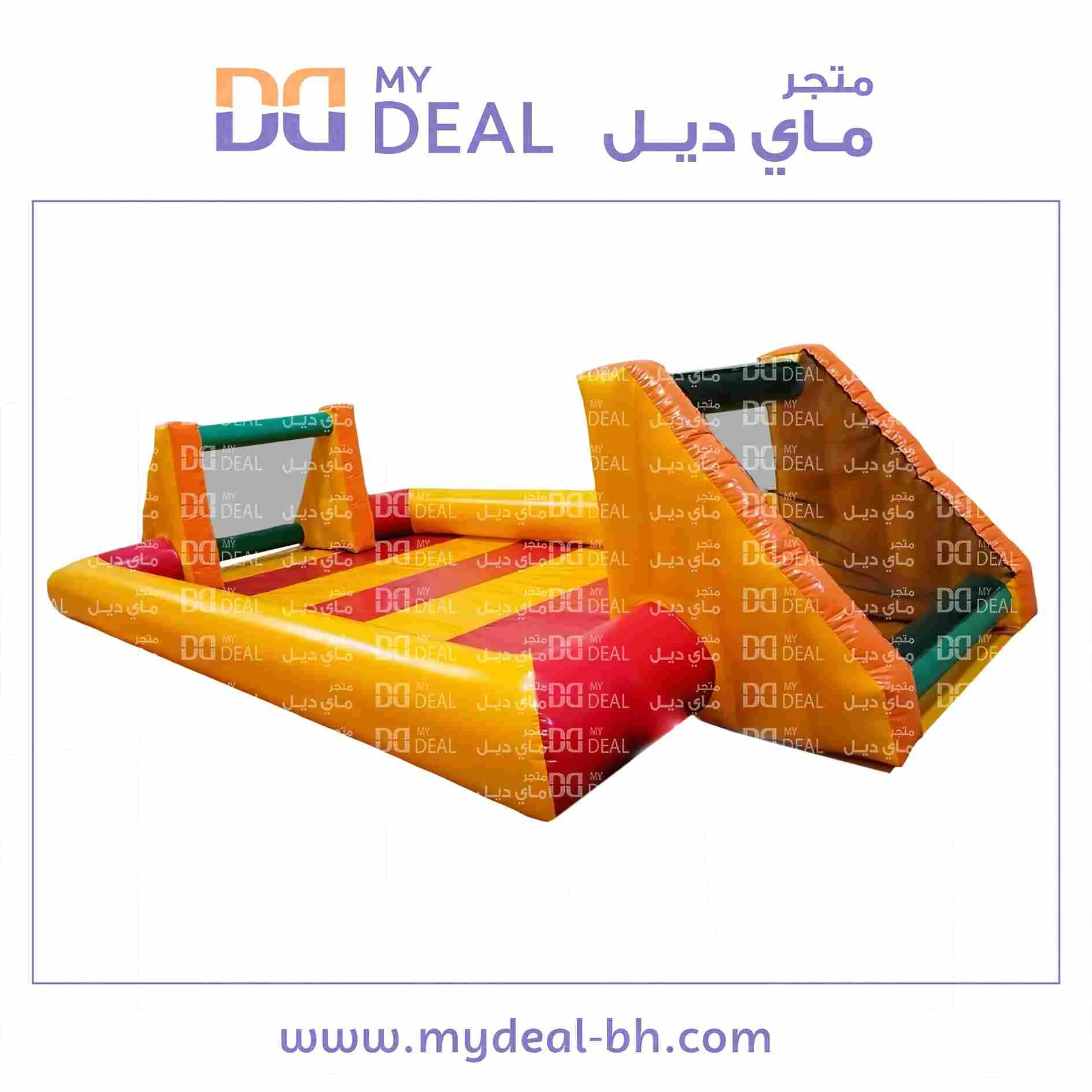 ملعب صابوني طول ٨ متر في عرض ٤ متر