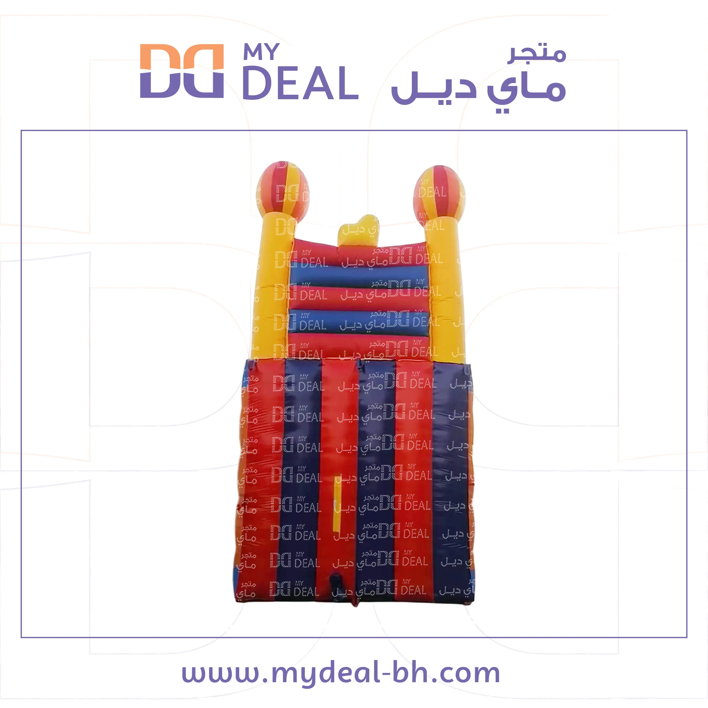 زحلوقة مائية مع شخصية سبايدرمان و حوض مائي 9*4*8 متر 