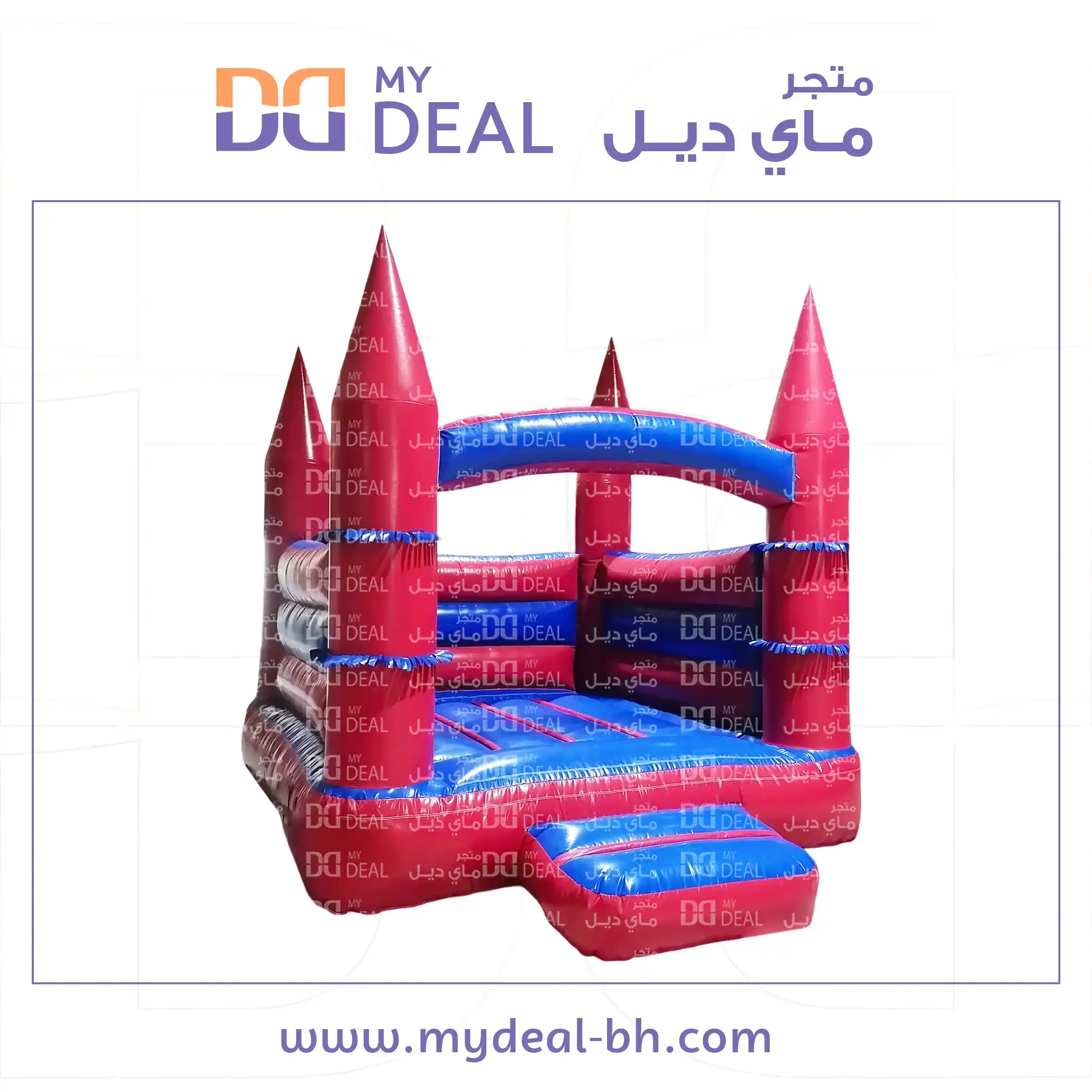 نطيطة هوائية مع درج 3.50*3 متر