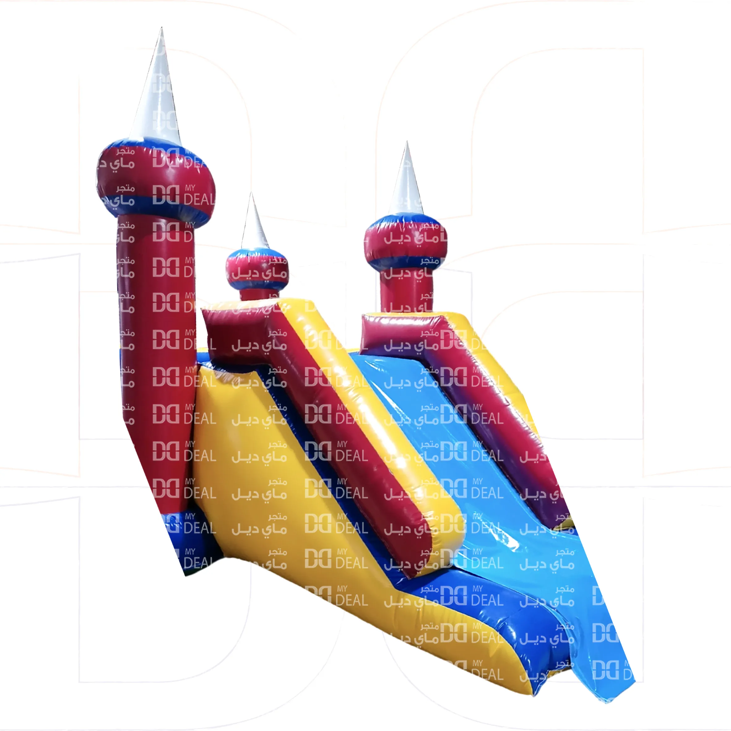 بيت هزاز نطيطة و زحليقة مع سلم جانبى و درج 5.50*3.50 متر