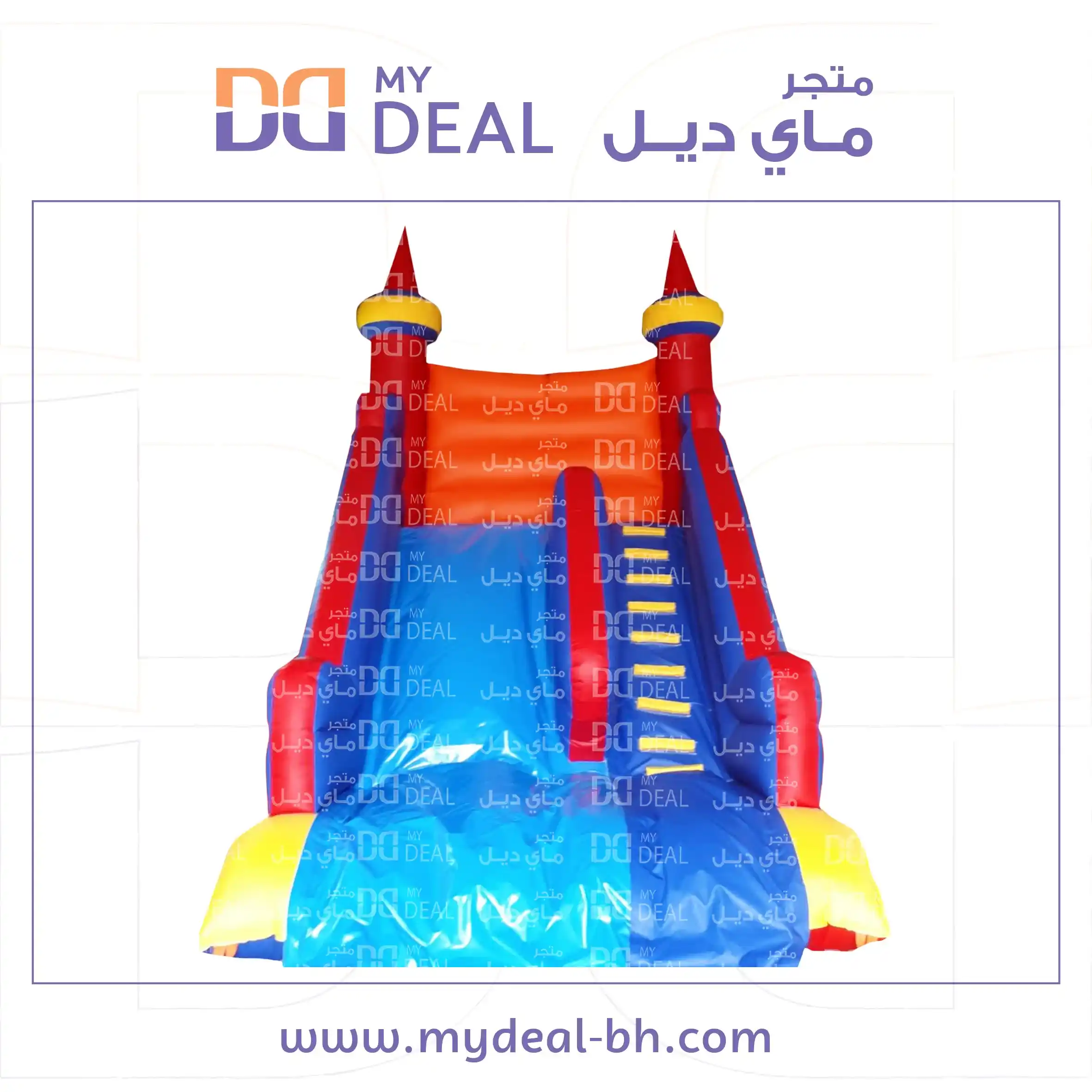 زحليقة هوائية طول 6 متر عرض 4 متر ارتفاع 5 متر