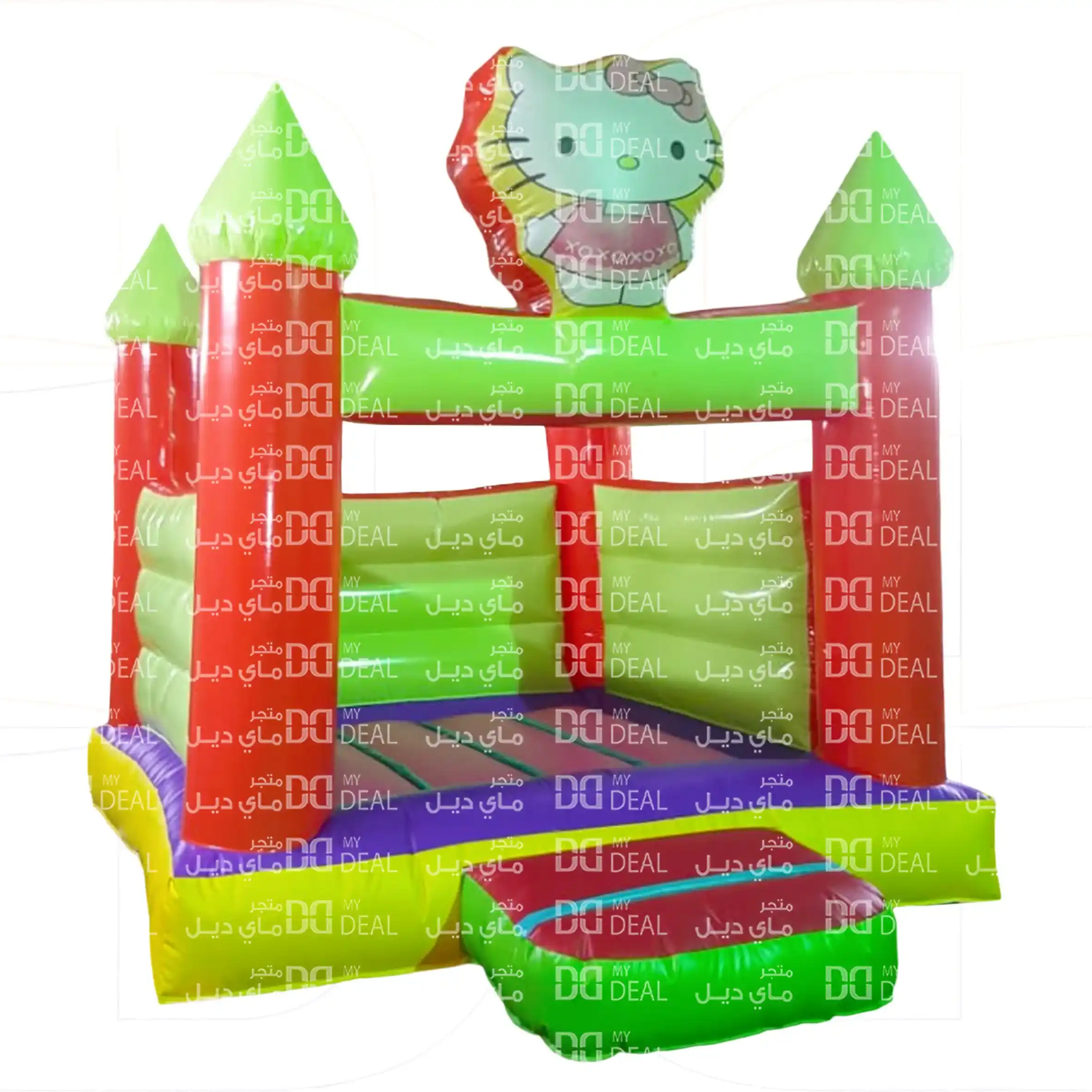 نطيطة كيتي الهوائية مع درج 3.50*3 متر