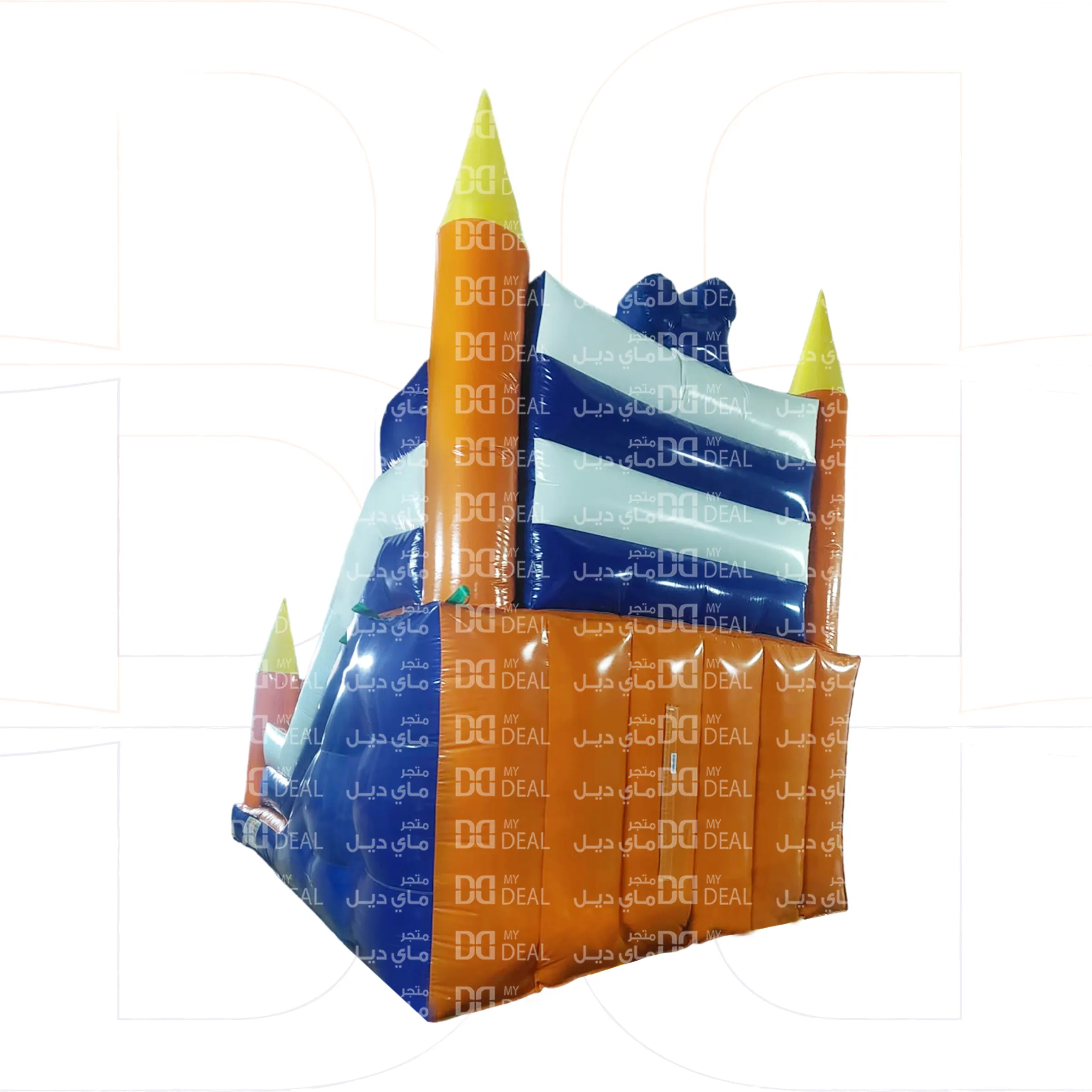 زحليقه ميكي ماوس مع نطيطه ودرج وبوابة 5.70* 3.60* 4.50 متر