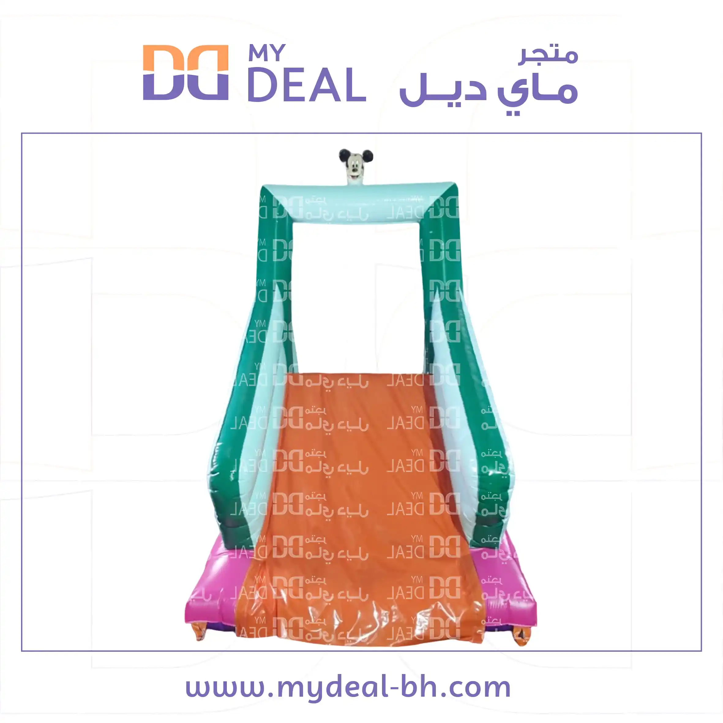 زحليقة مع سلمين خلفي ودرج الطول ٦.٨٠ متر عرض ٣ متر ارتفاع ٥ متر