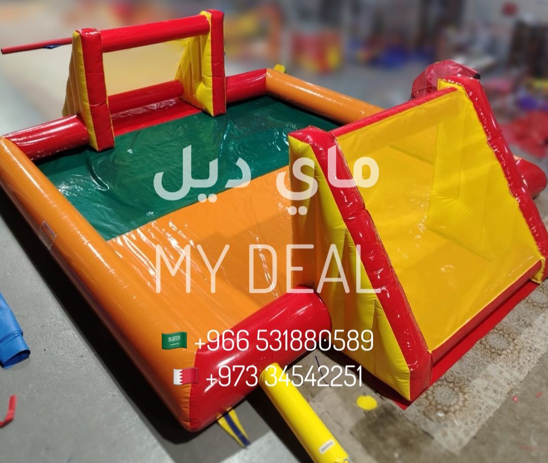 ملعب صابوني مقاس 7 × 5 متر – لعبة مائية ترفيهية للحفلات والفعاليات