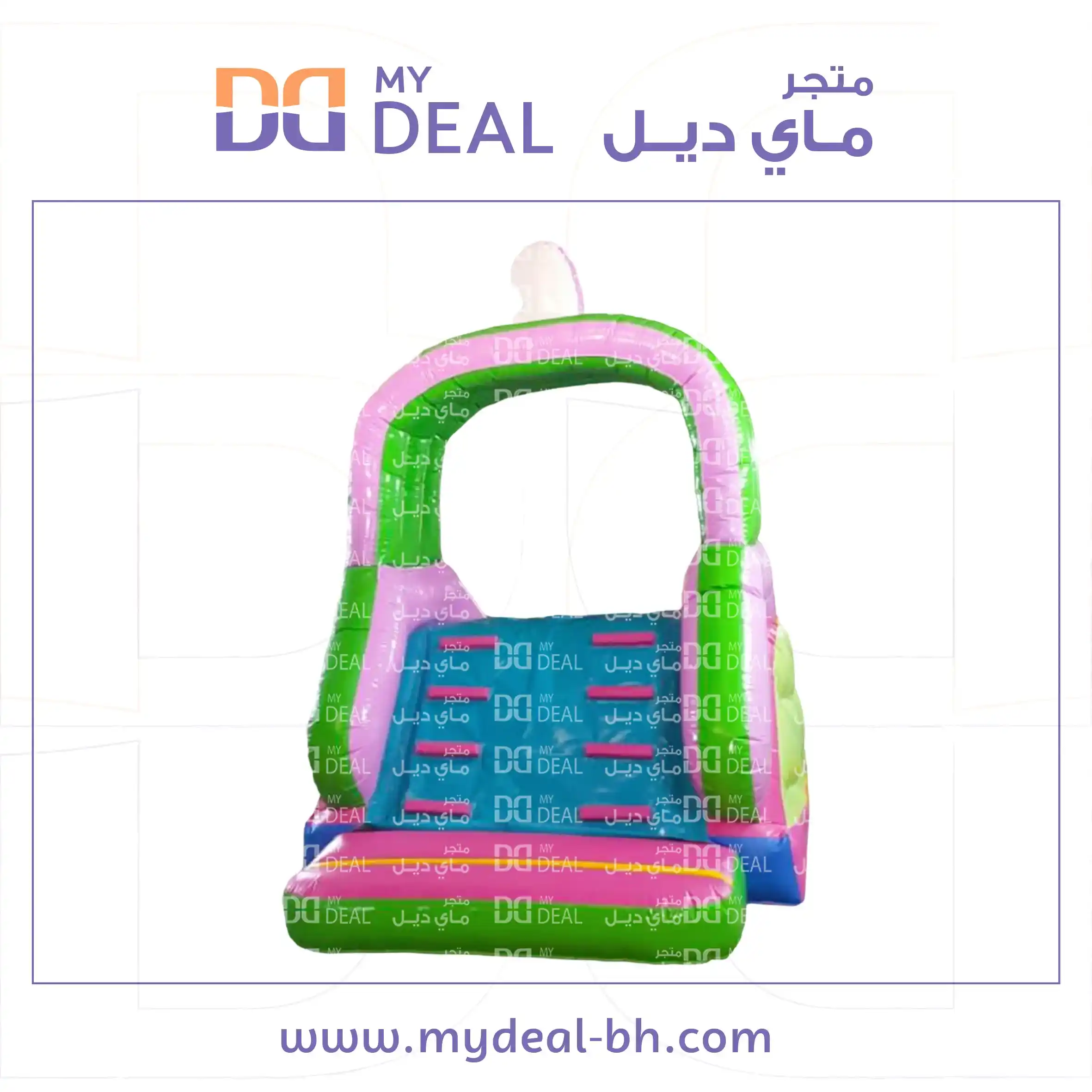 زحليقة مع سلمين ودرج الطول ٥.٤٠ متر العرض ٣ متر الارتفاع ٣ متر