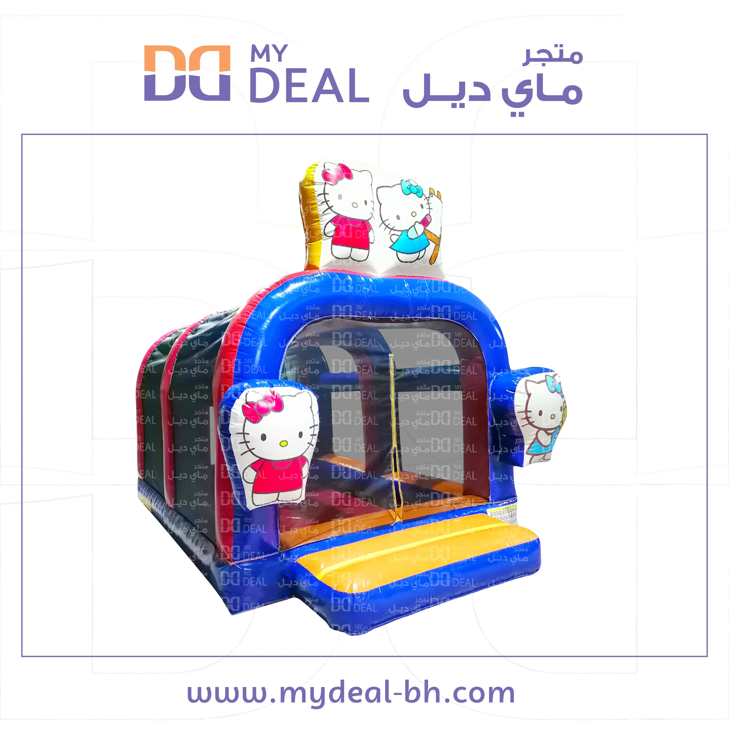 بيت كور الهوائي كيتي مع شبك ودرج وبوابة طول 3.70 متر عرض 4 متر