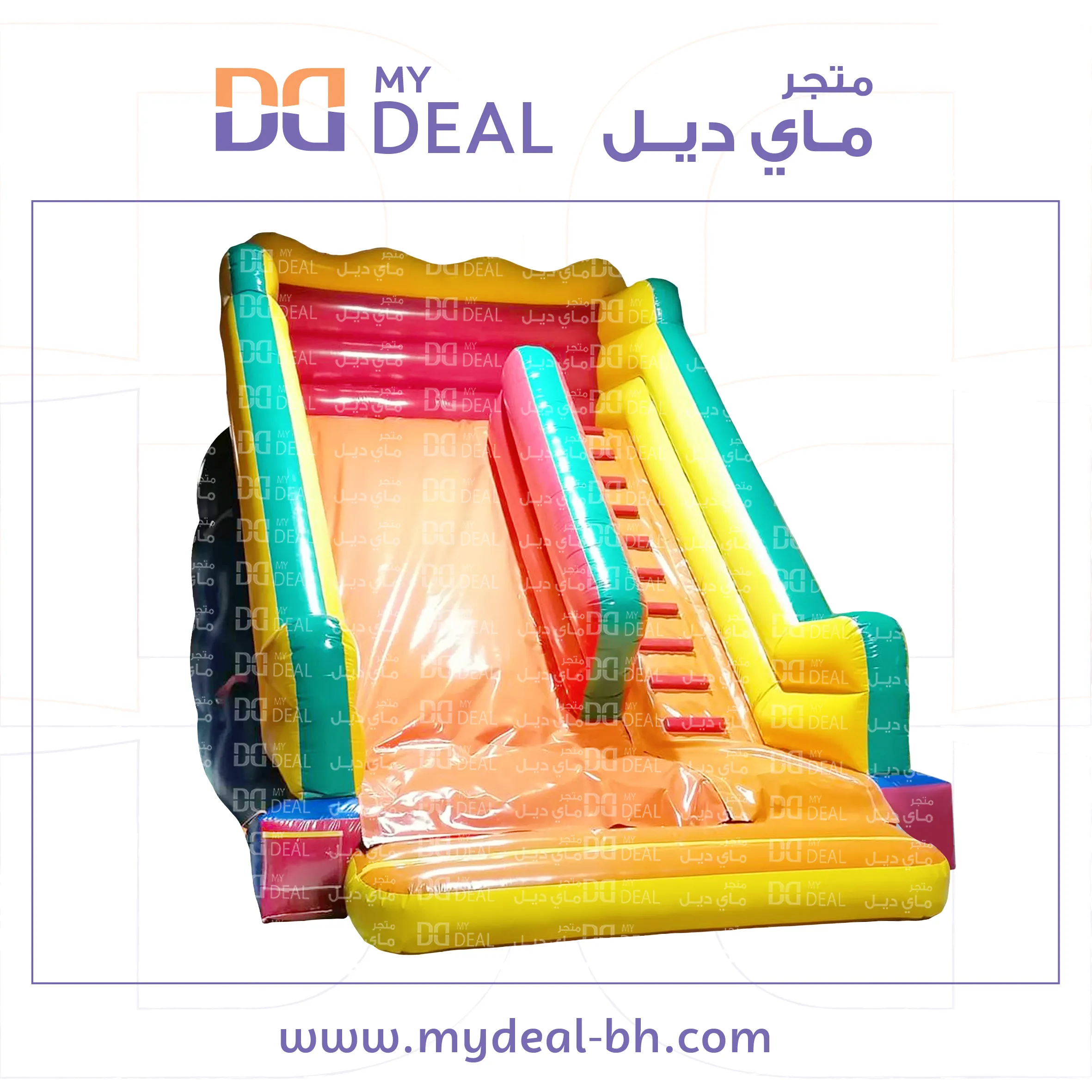زحليقة هوائية طول 6 متر عرض 4 متر ارتفاع 5 متر