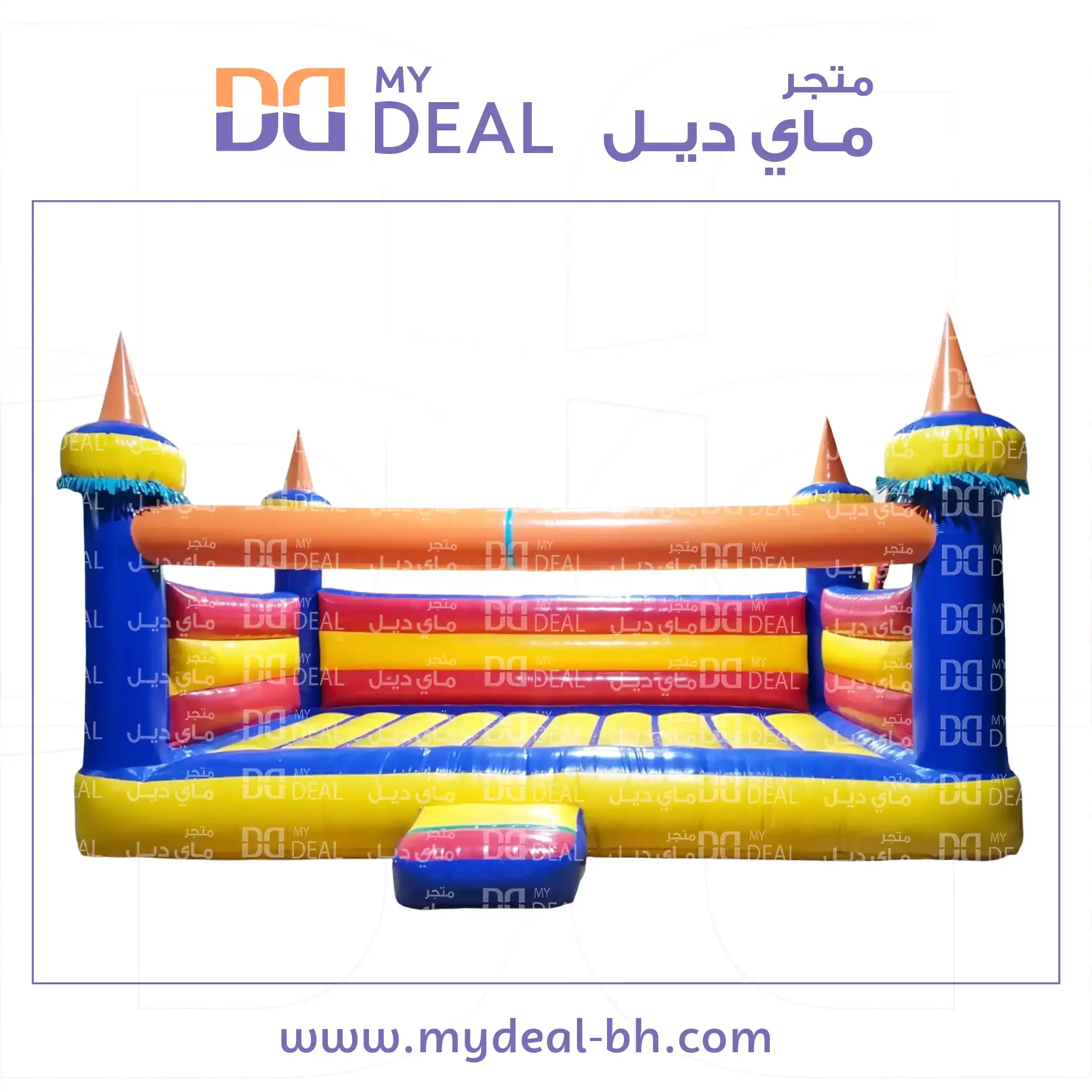 نطيطة هوائية مع درج 6*6 متر