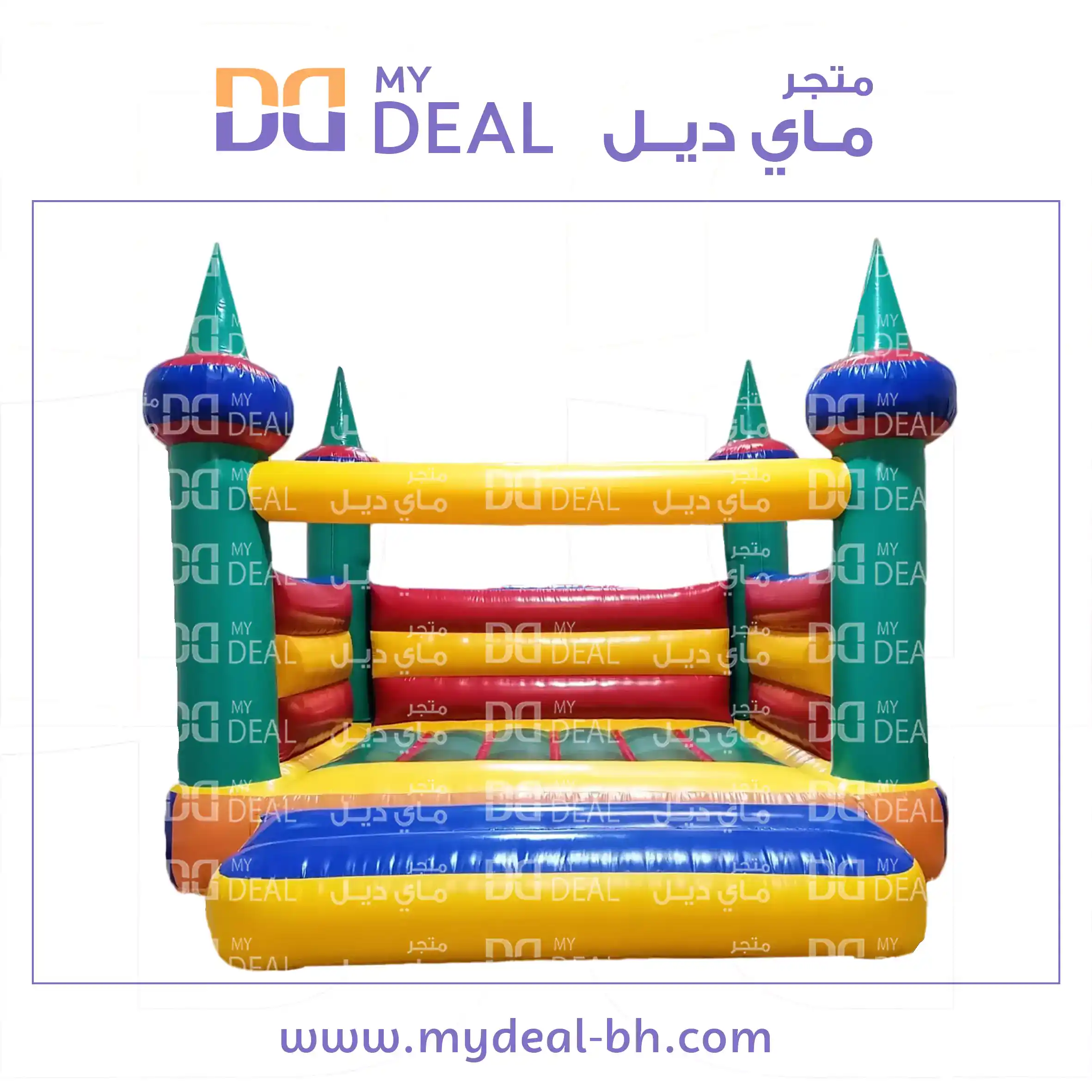 نطيطة هوائية مع درج كبير 4*3 متر