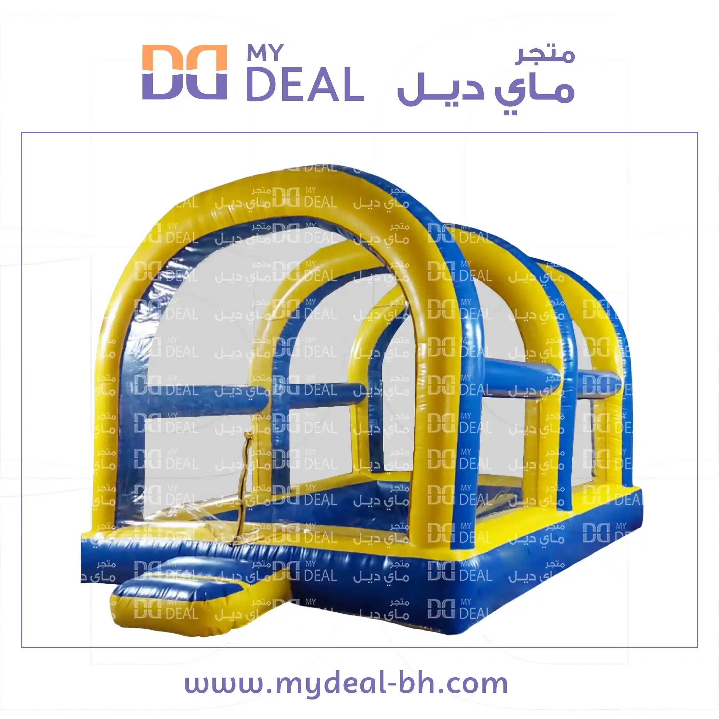 بيت كور مع بوابة دخول وشبك حماية الطول ٦ متر العرض ٤.٧٠ متر