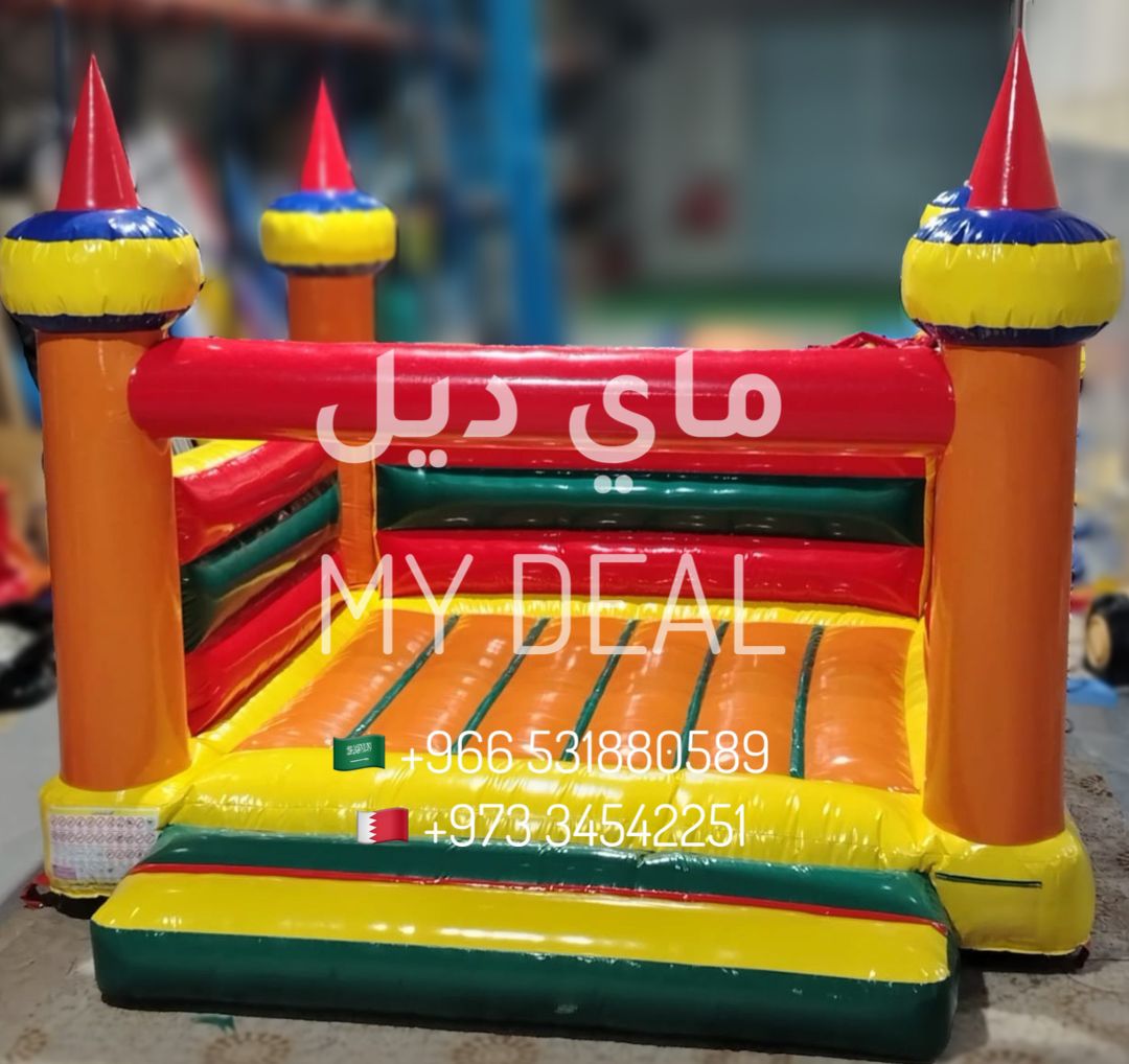 نطيطة هوائية ترفيهية مع درج 4*4 متر