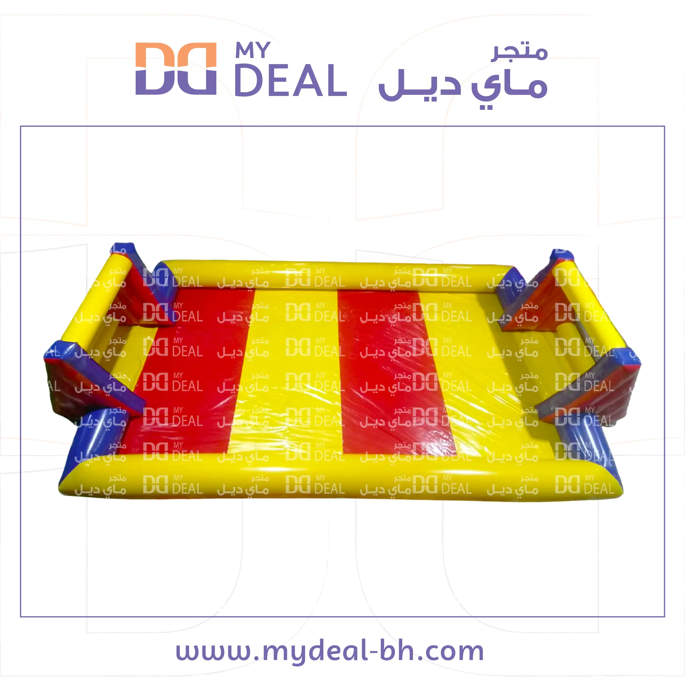 ملعب صابوني 10*5 متر مع اقوال 