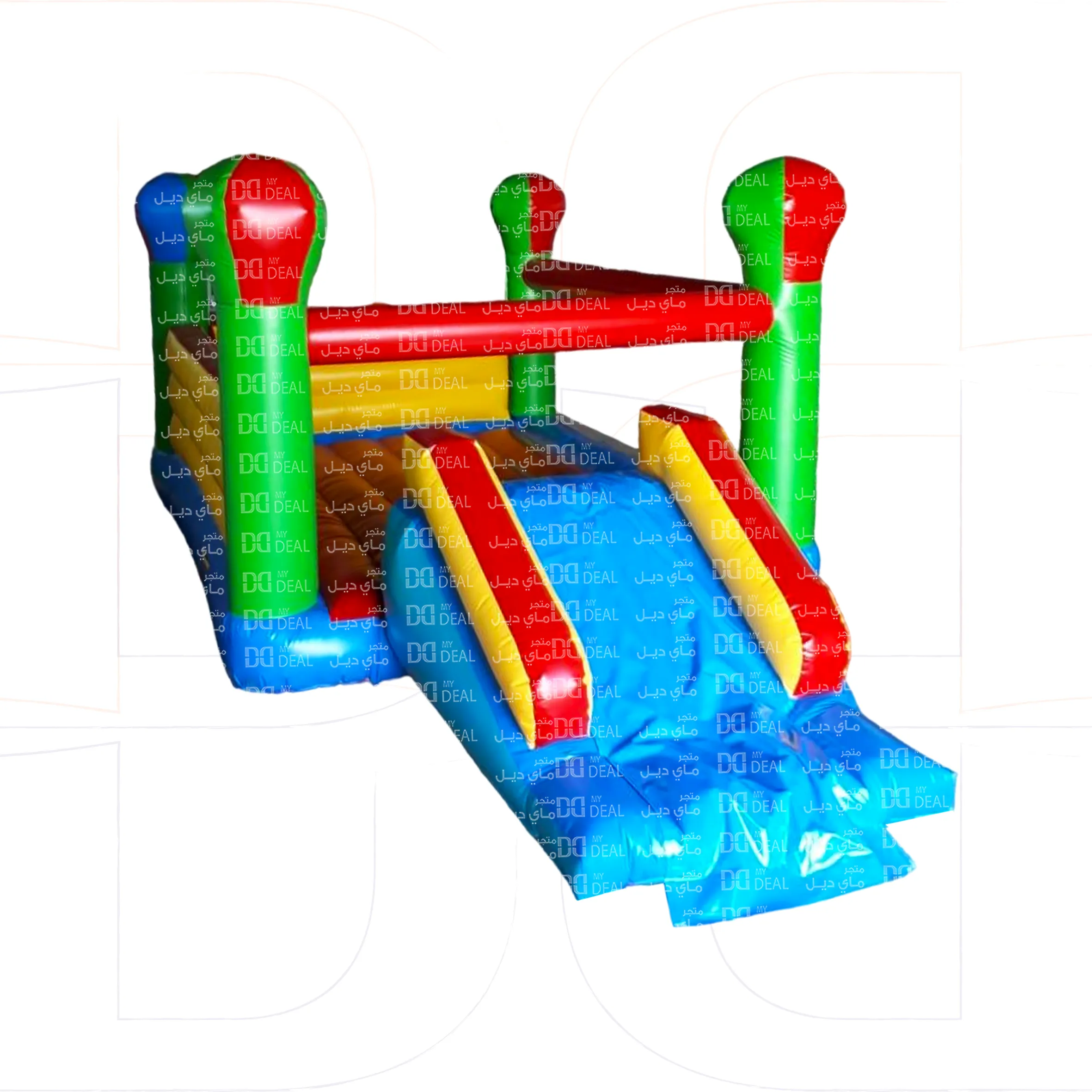 نطيطة مع زحليقة وسلم  الطول 4.70*6.35 متر