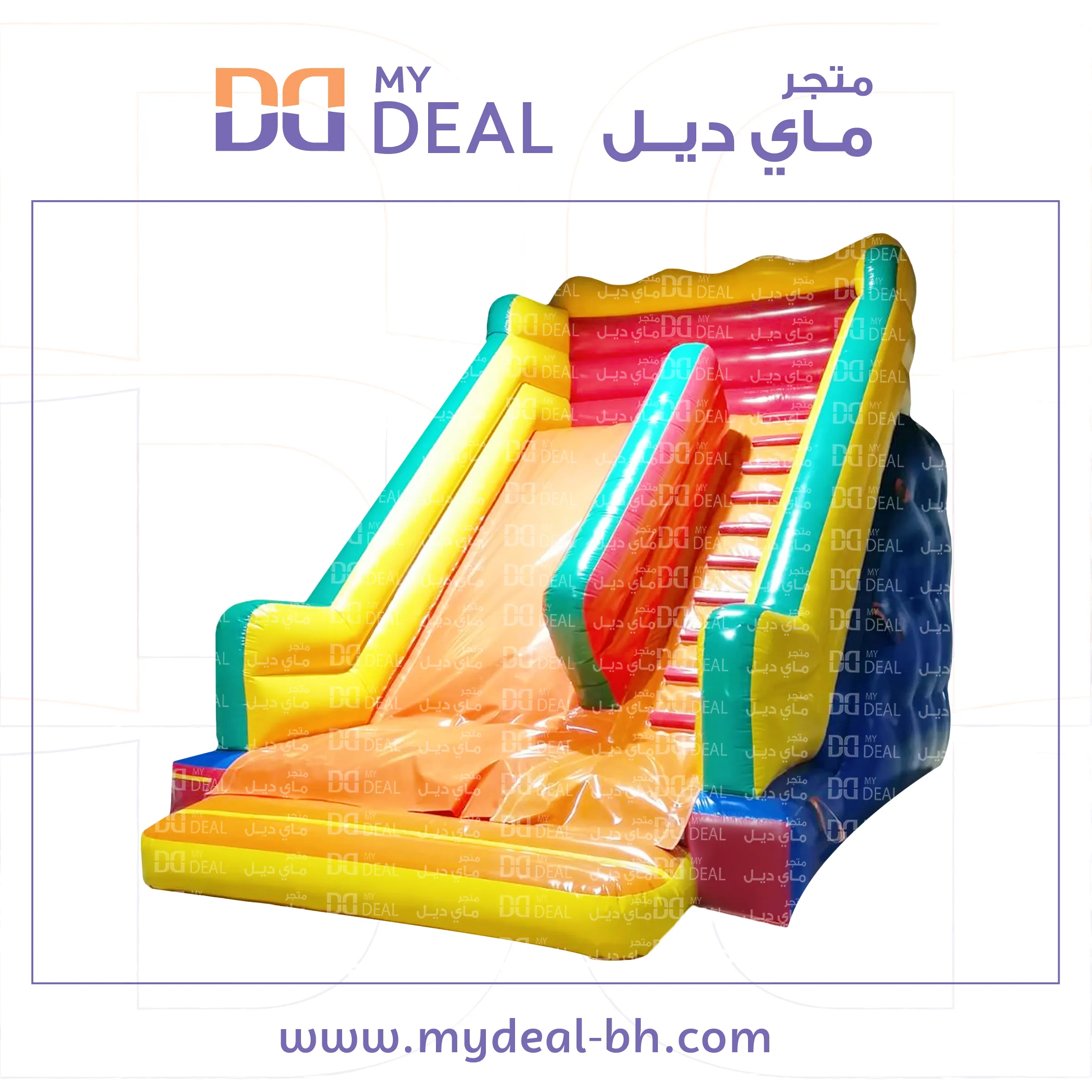 زحليقة هوائية طول 6 متر عرض 4 متر ارتفاع 5 متر