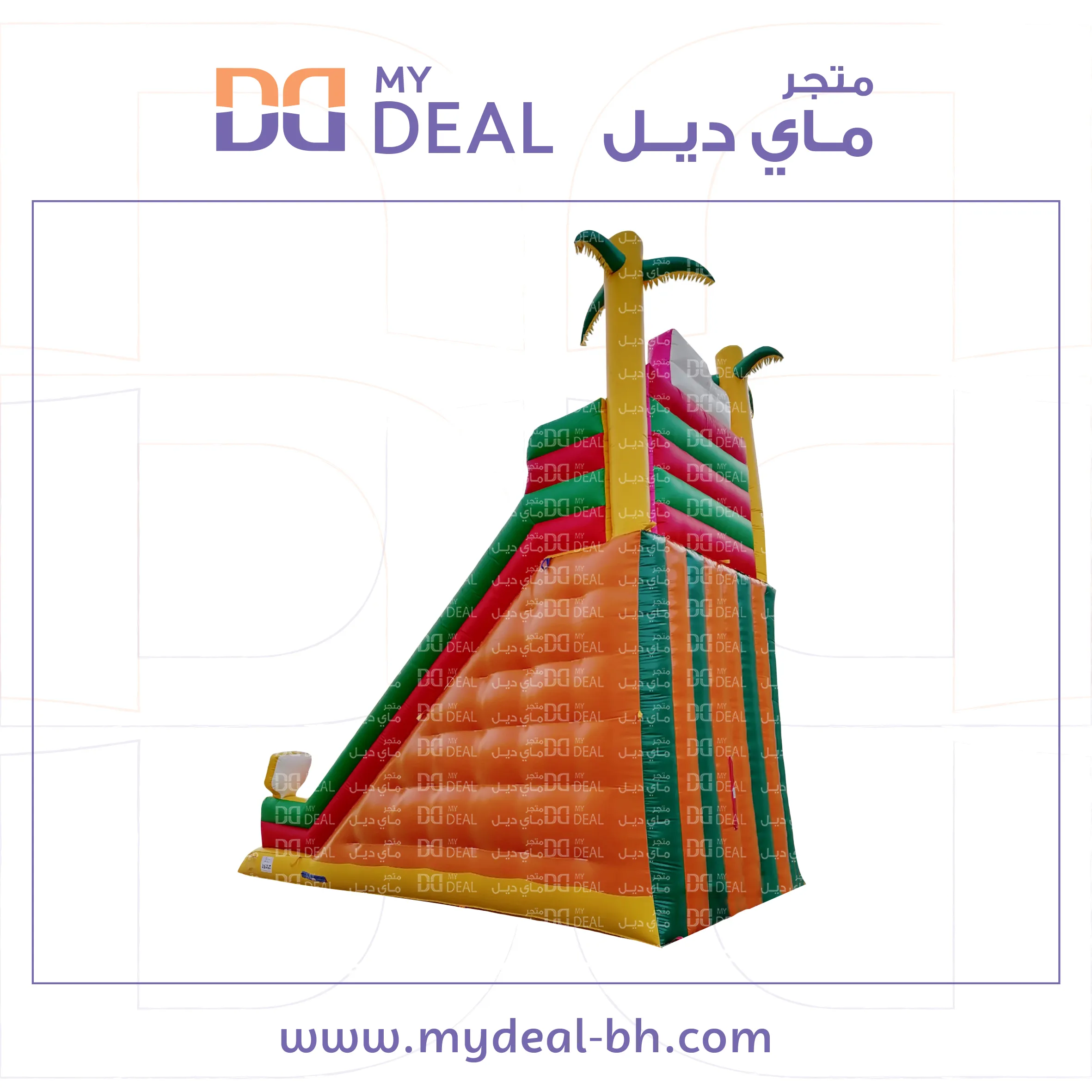زحليقه هوائية توم وجيري الطول 9 متر العرض 4.50 متر ارتفاع 9 متر
