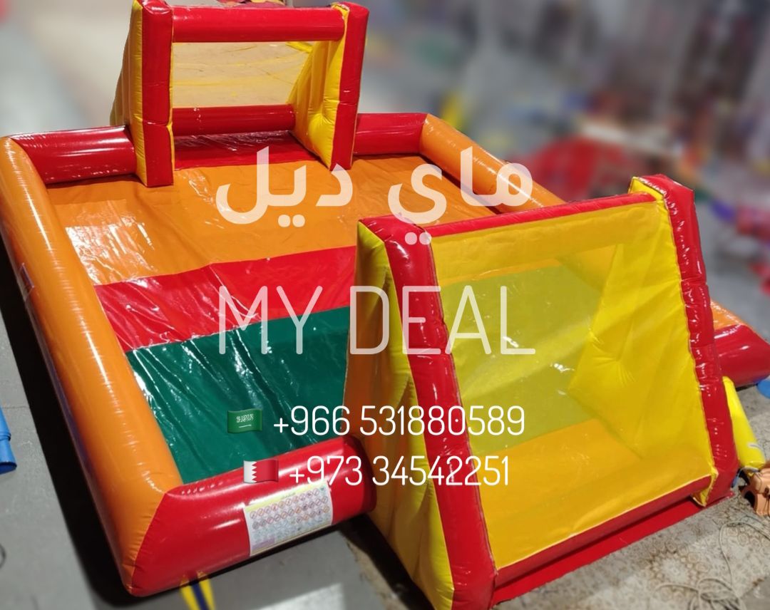 ملعب صابوني مقاس 7 × 5 متر – لعبة مائية ترفيهية للحفلات والفعاليات