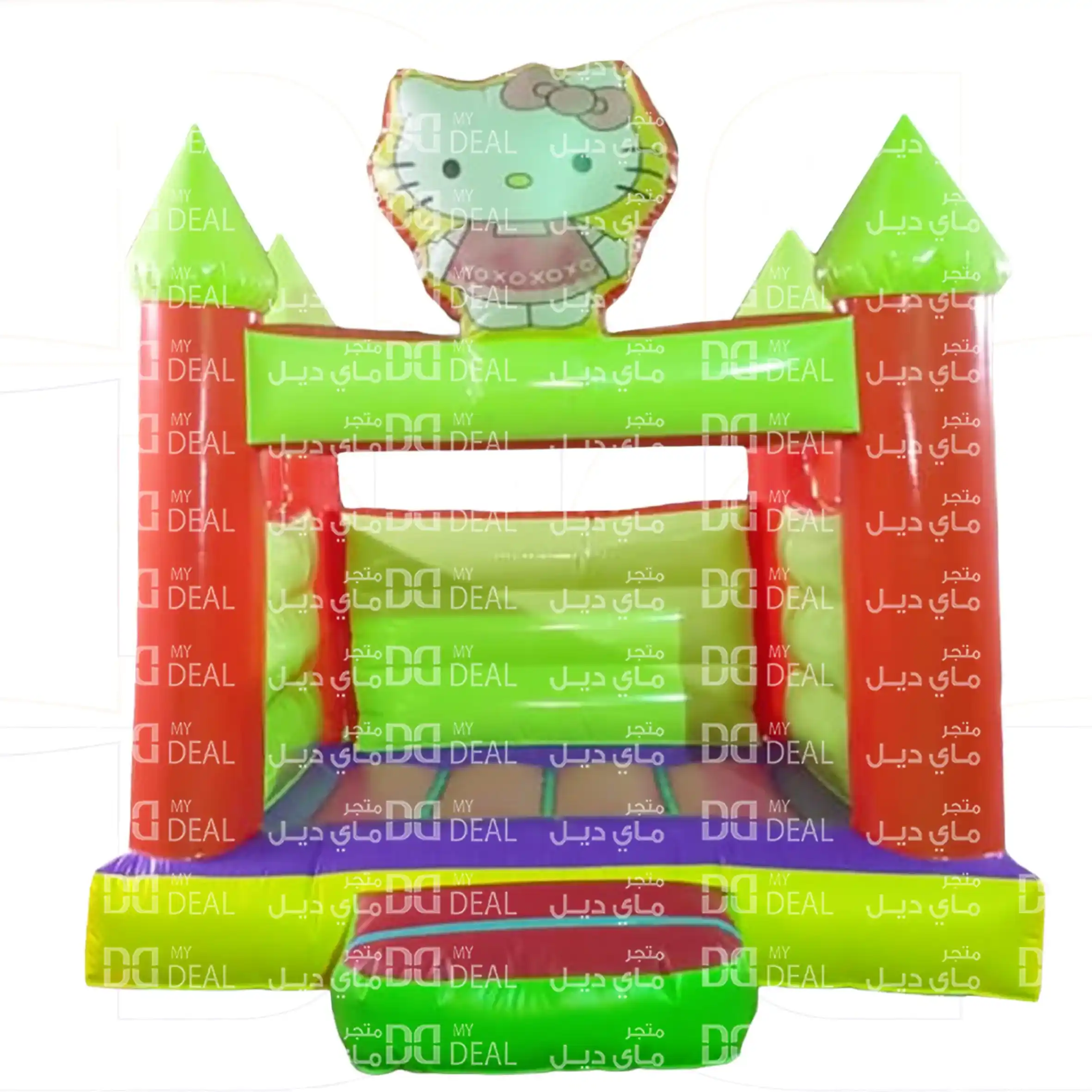 نطيطة كيتي الهوائية مع درج 3.50*3 متر
