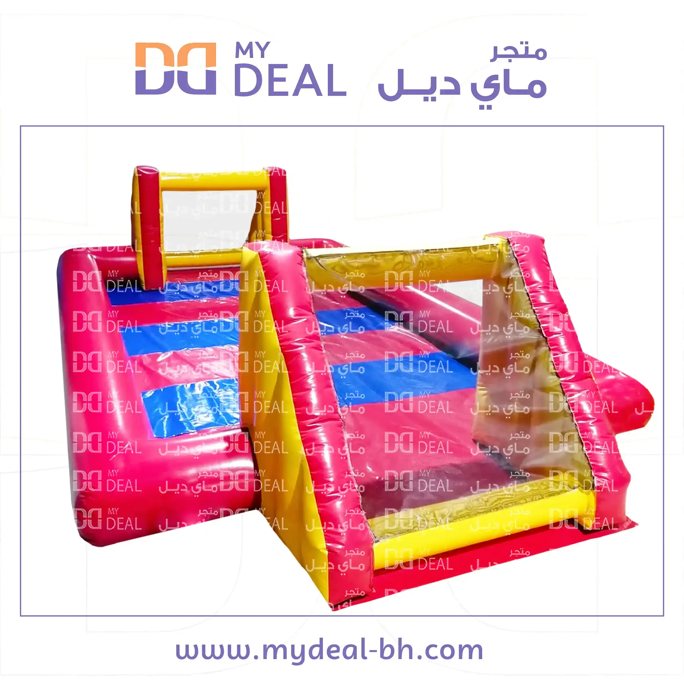 ملعب صابوني الطول 10 متر العرض 5 متر
