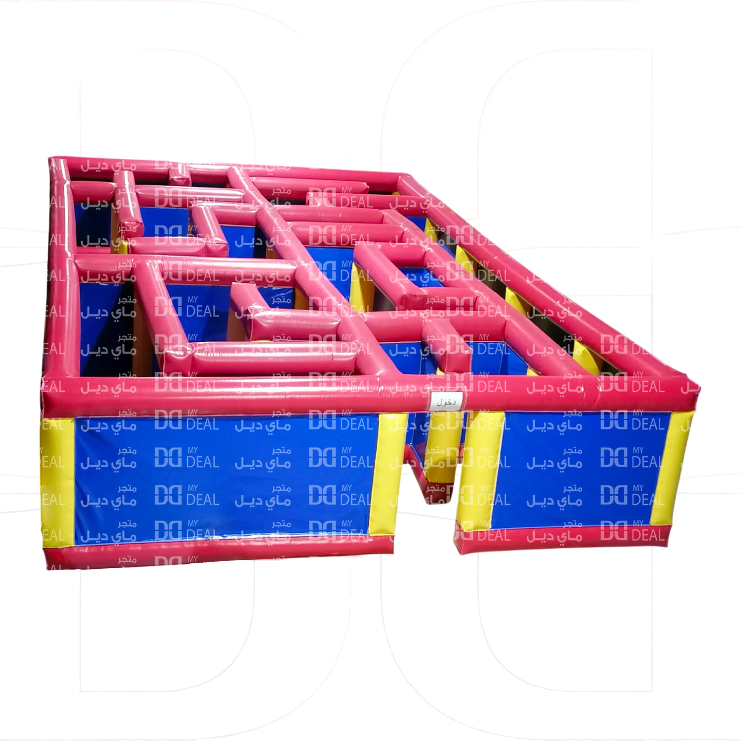 متاهات الحصن 10 * 6 * 2 متر مع شبك حماية