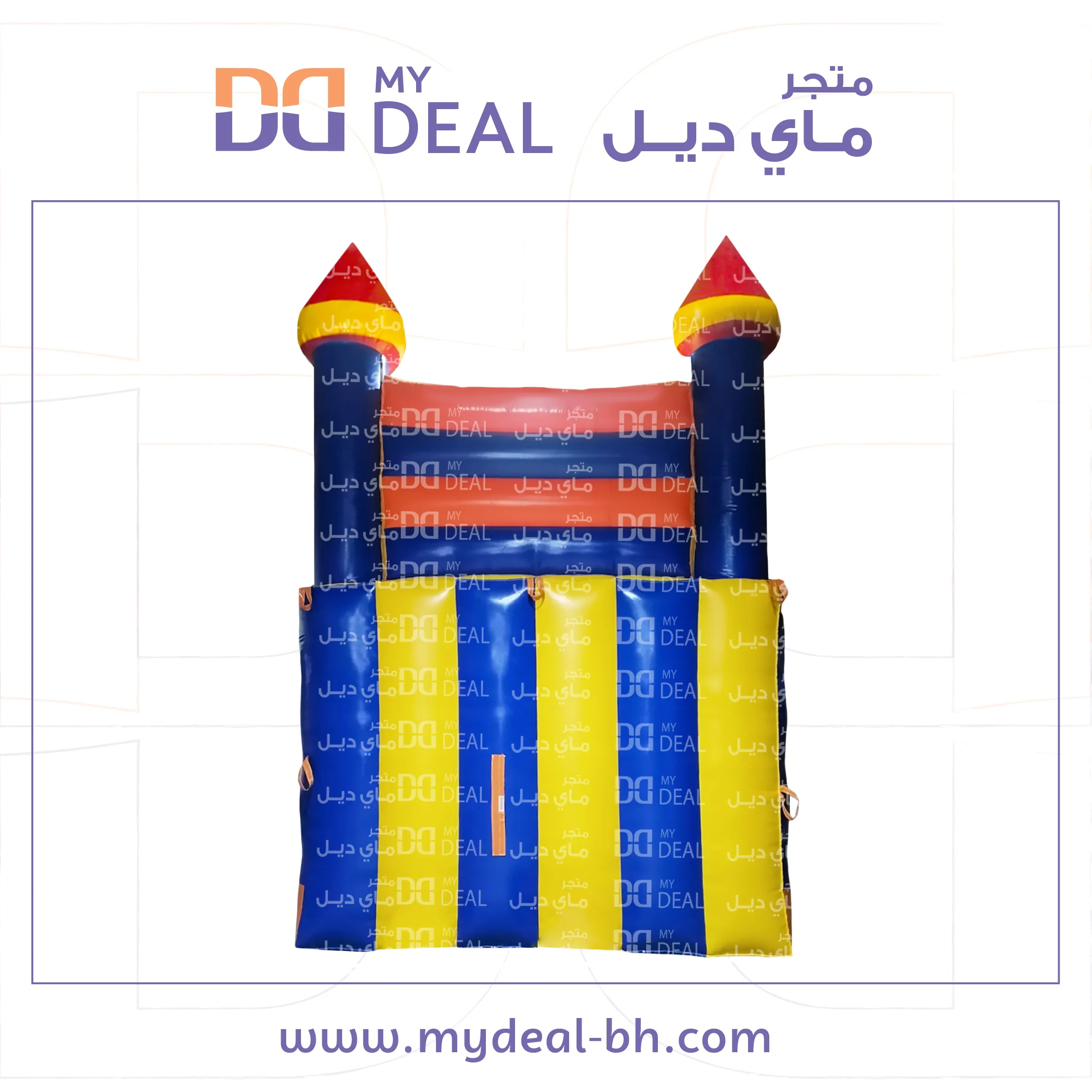 زحليقة هوائية مع سلم طول 6 متر عرض 4 متر إرتفاع 6 متر