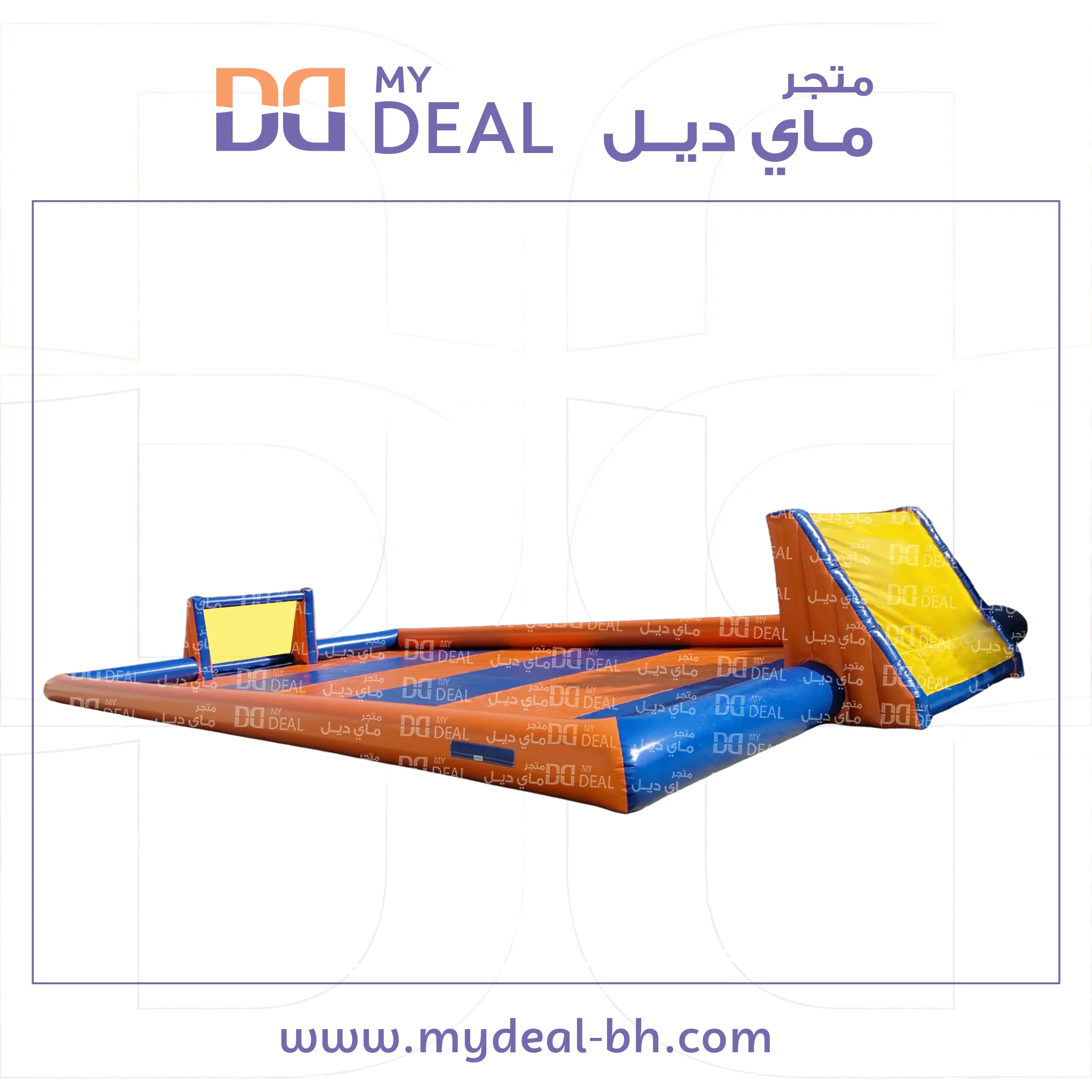 ملعب صابوني الطول 20 متر العرض 10 متر