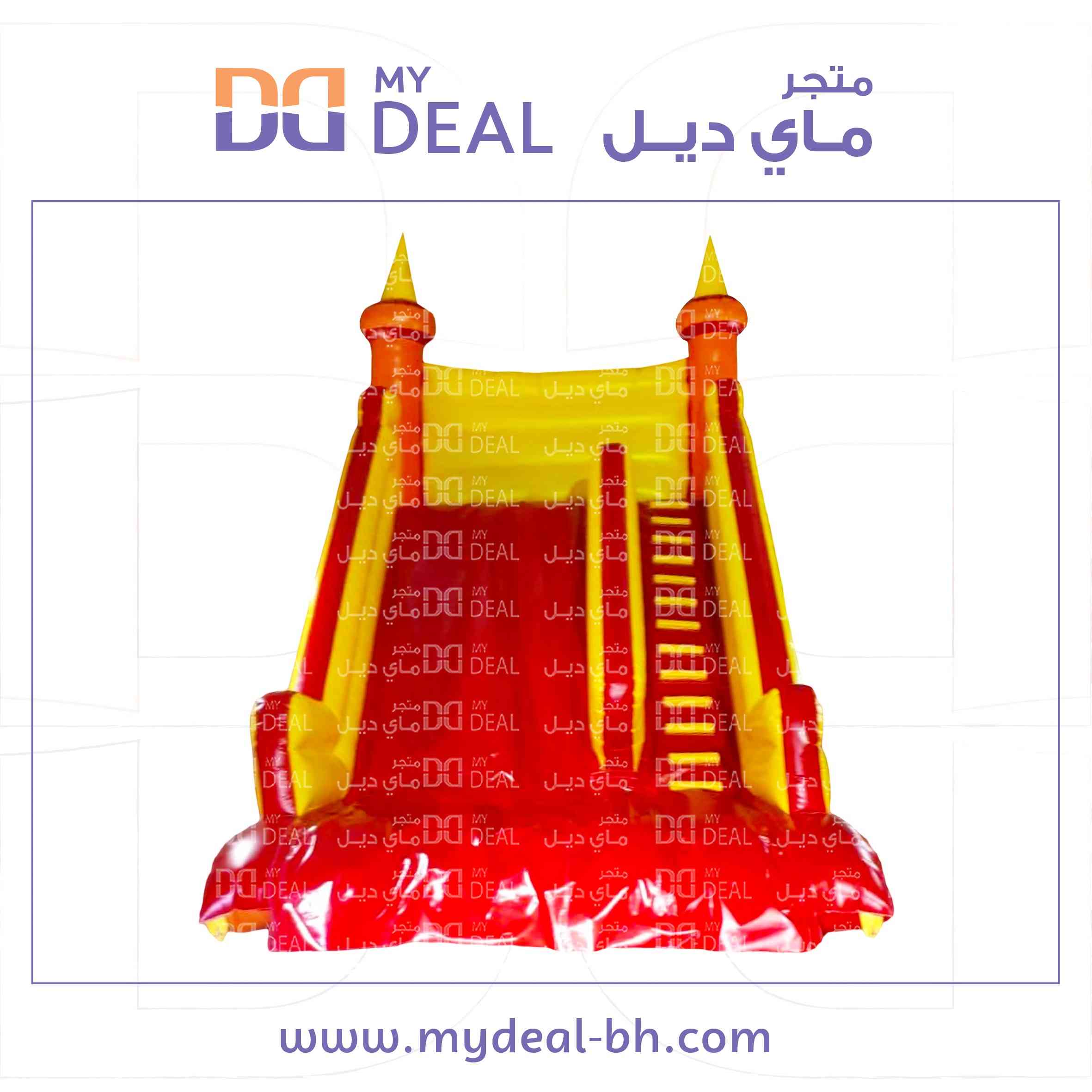 زحليقة هوائية مع سلم  طول 7 متر عرض 4.50 متر ارتفاع 7 متر
