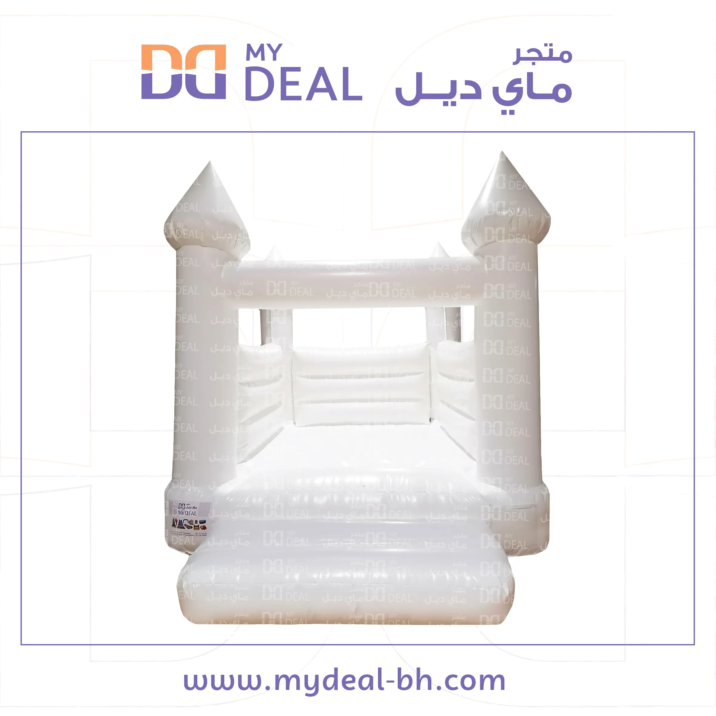 نطيطة هوائية مع درج 3.50*3 متر 