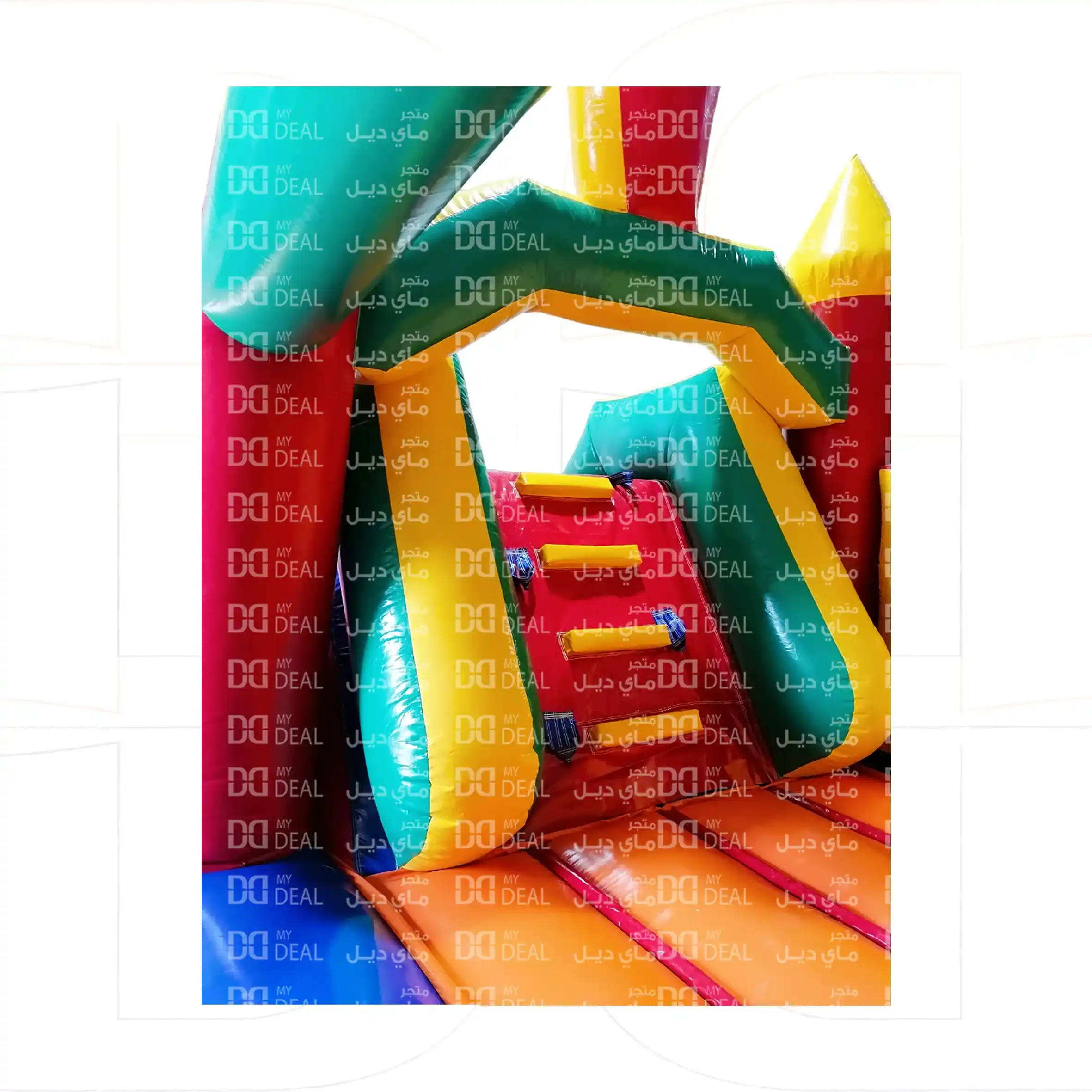 نطيطة مع زحليقة شخصية سبونج بوب 5.50* 3.80 *3 متر