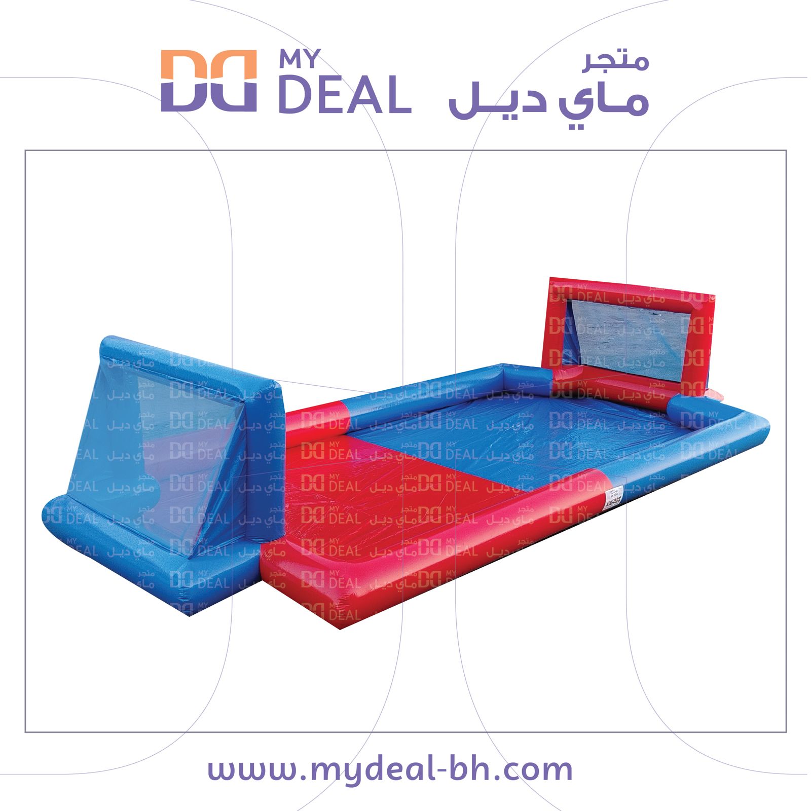 ايجار ملعب صابوني 10*5 متر 
