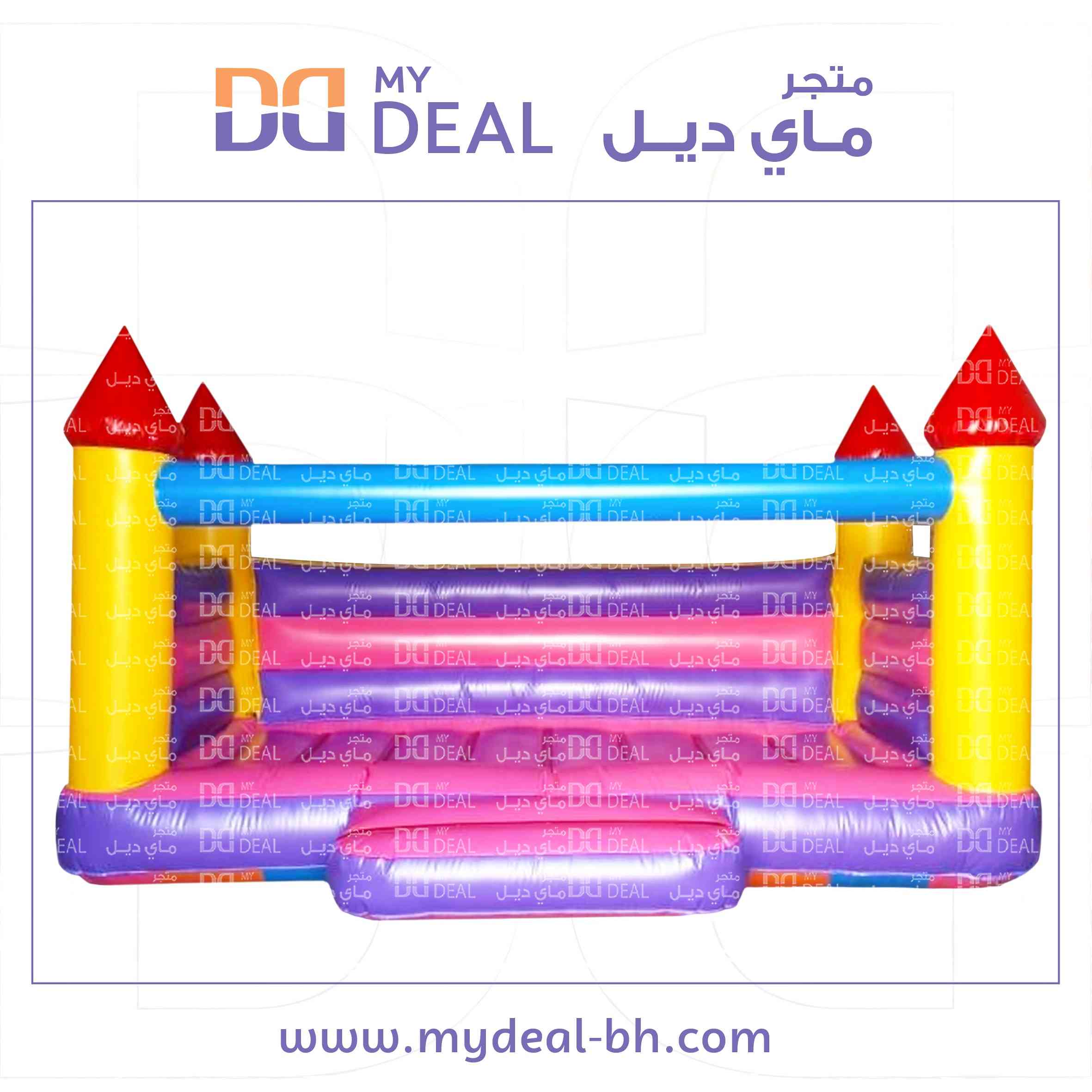 نطيطة هوائية مع درج 4*5 متر