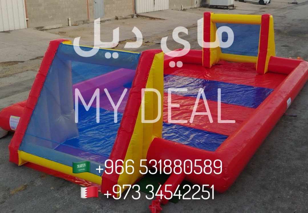 ملعب صابوني الطول 10 متر العرض 5 متر
