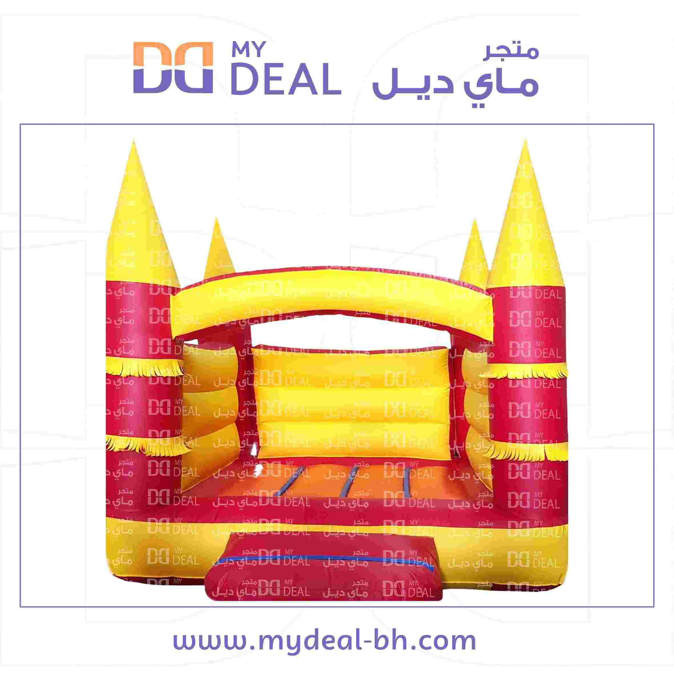 نطيطة هوائية مع درج الطول 3.50 متر العرض 3 متر