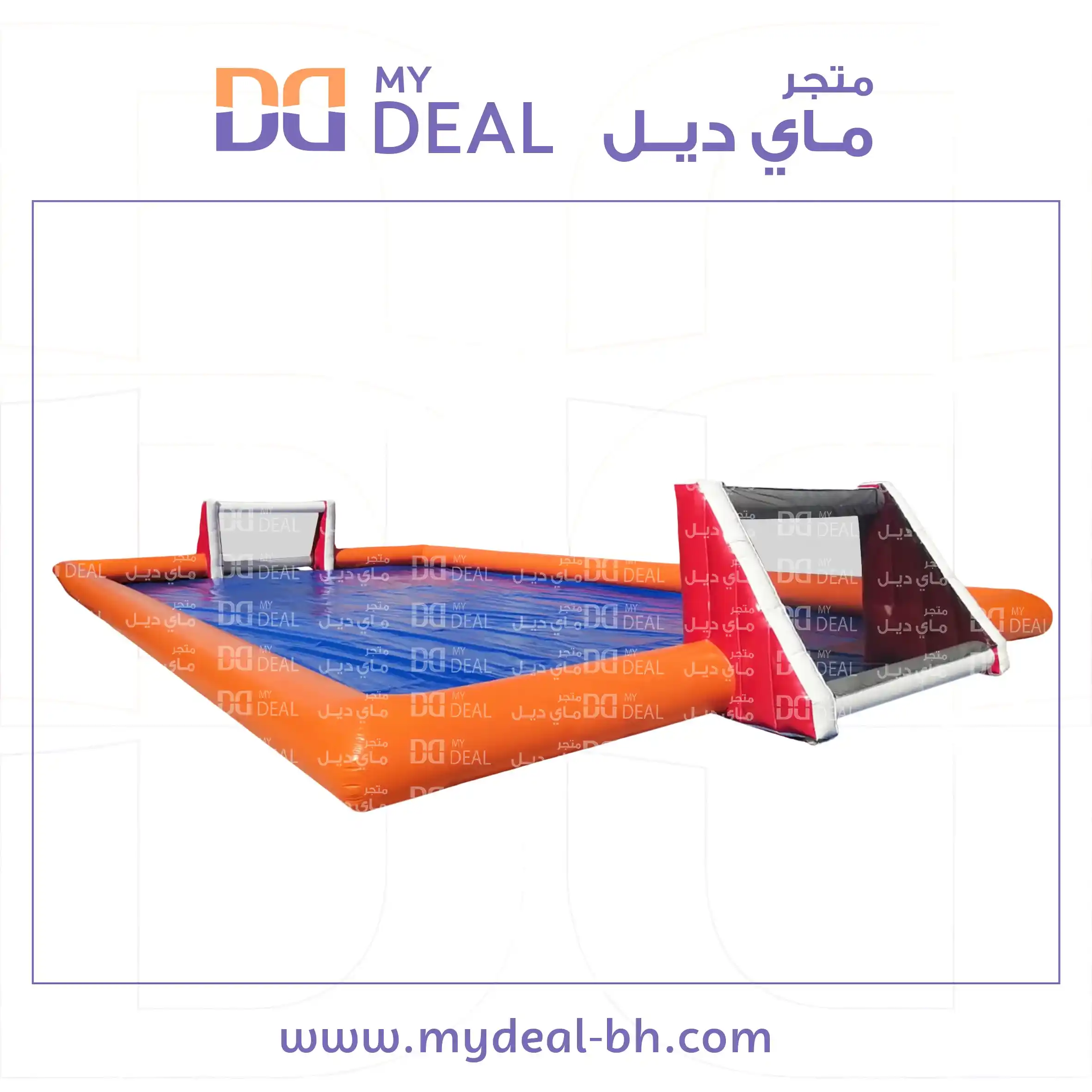 ملعب صابوني الطول 20 متر العرض 10 متر