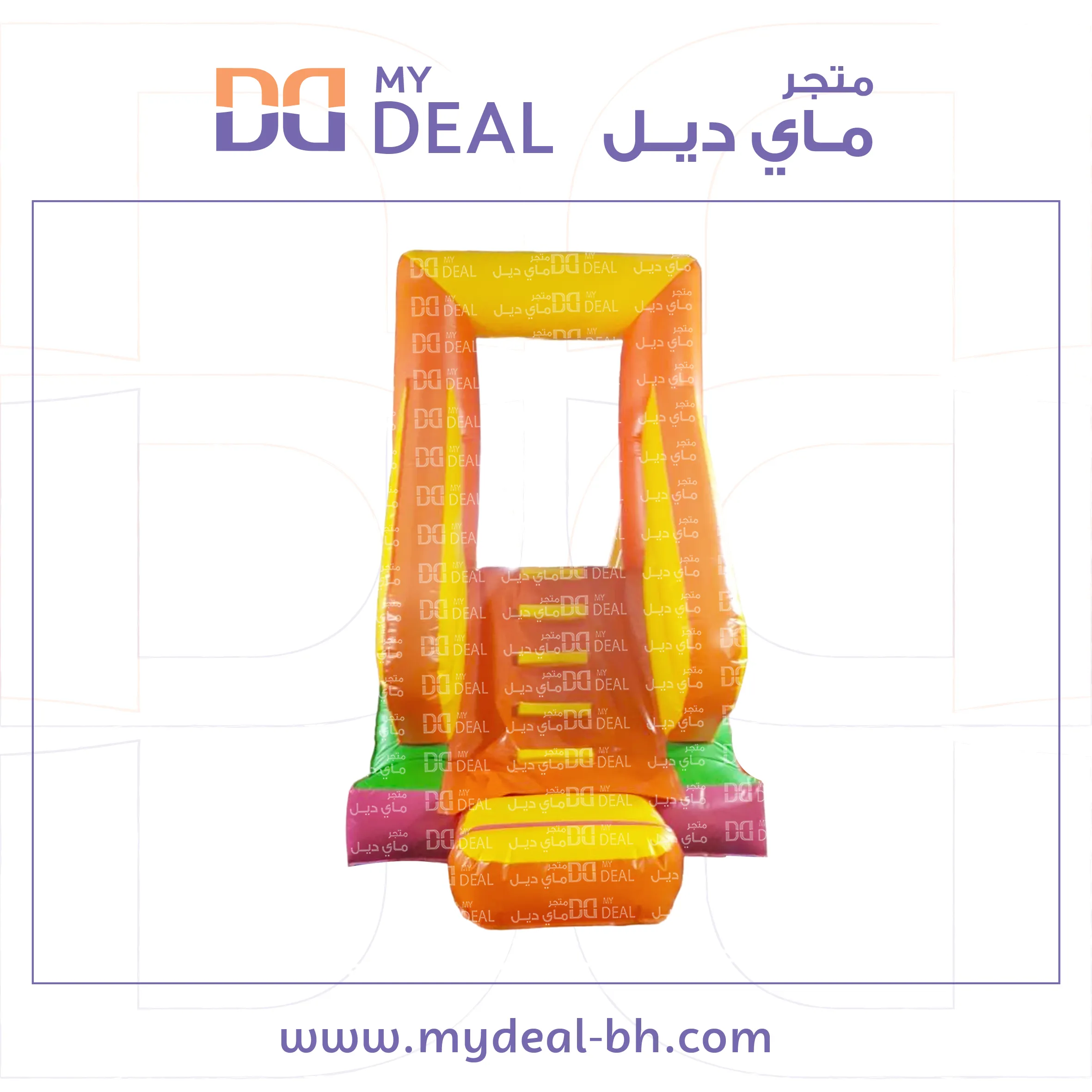 زحليقة مع سلم طول 5.20 متر عرض 2.10 متر ارتفاع 3 متر
