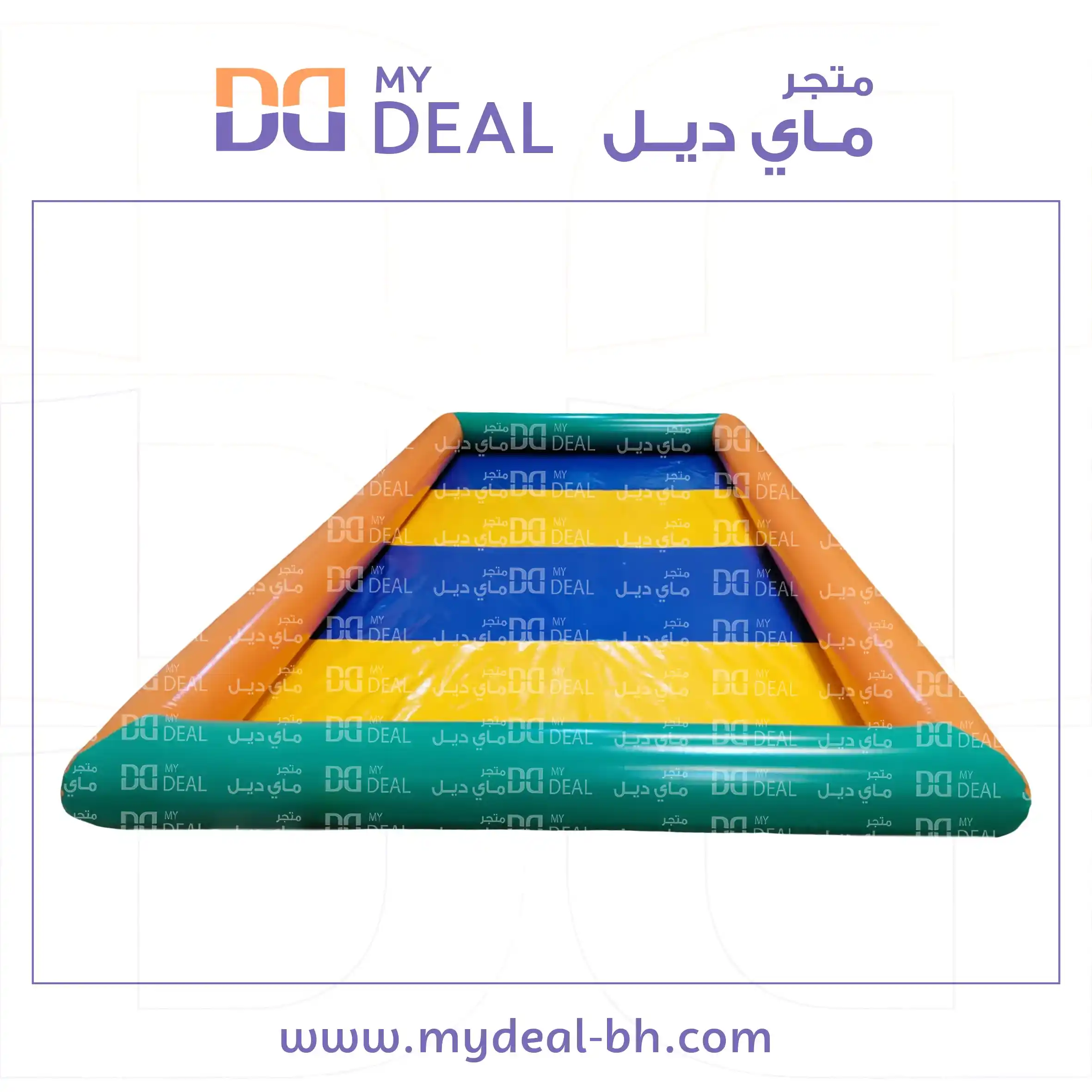 ملعب صابوني ترفيهي طول 6 متر  عرض 3 متر